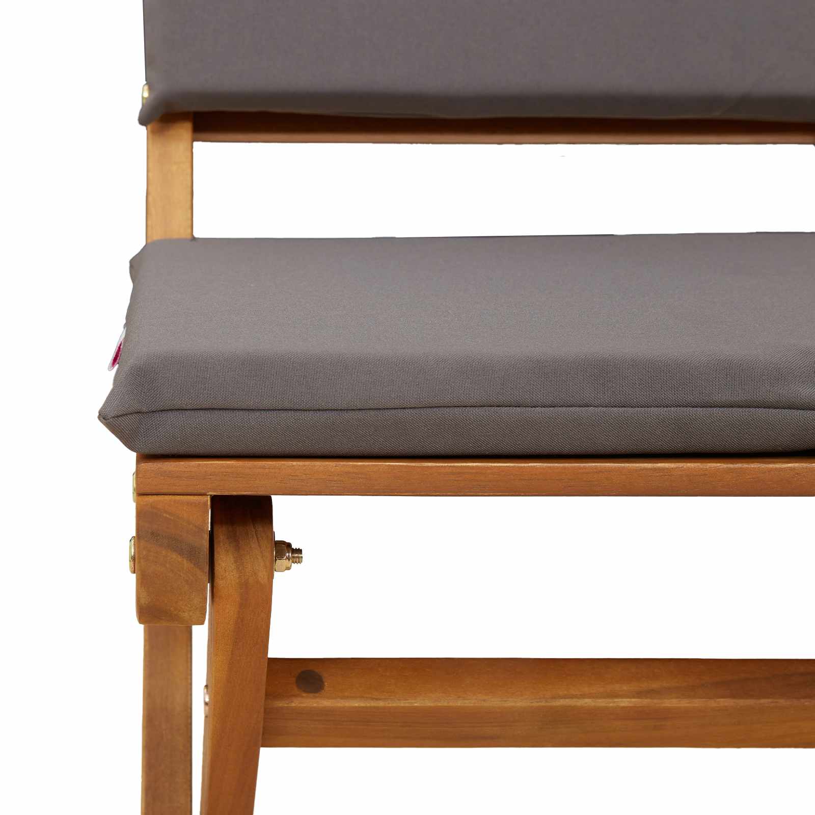 Vanjske bistro stolice 2 pcs Tamnosiva 38 x 46 x 85 cm