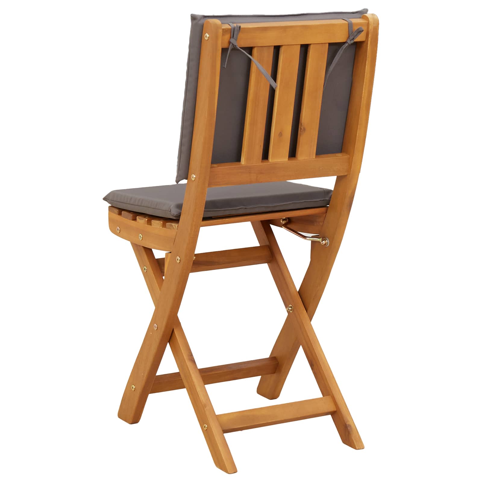 Vanjske bistro stolice 2 pcs Tamnosiva 38 x 46 x 85 cm
