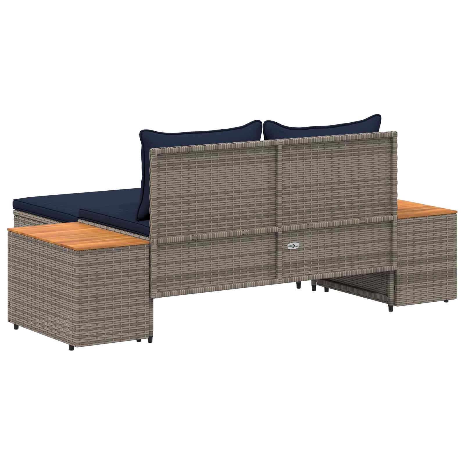 Set vanjskih sofa 4-Broj sjedala 4 pcs 55 x 30 x 39 cm