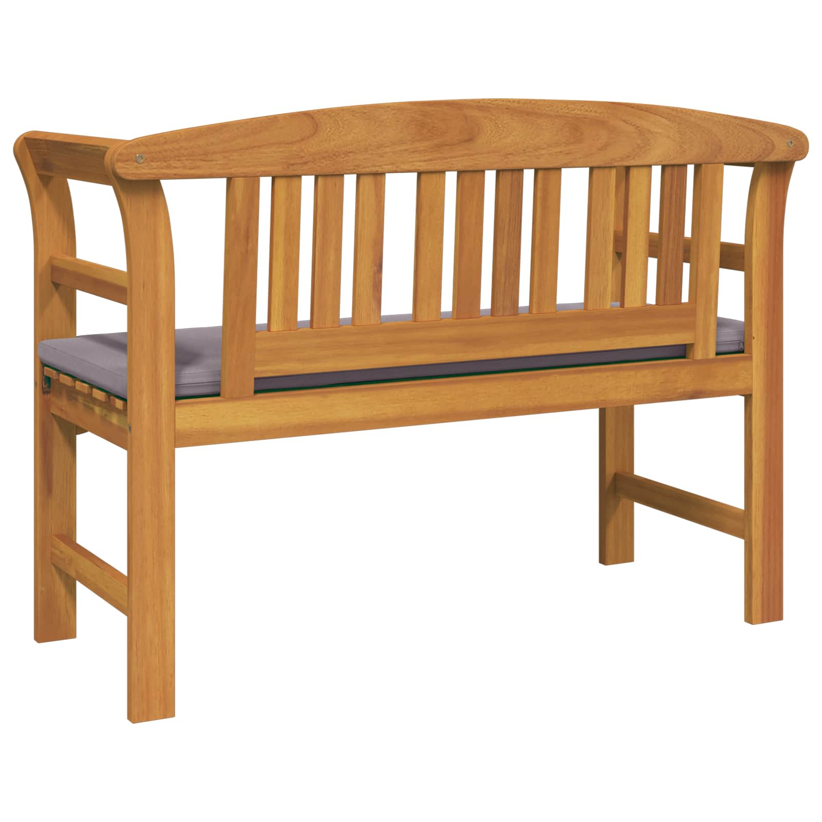 Klupa s ružama Prirodna 114 x 46 x 82,5 cm Čvrsto drvo akacije