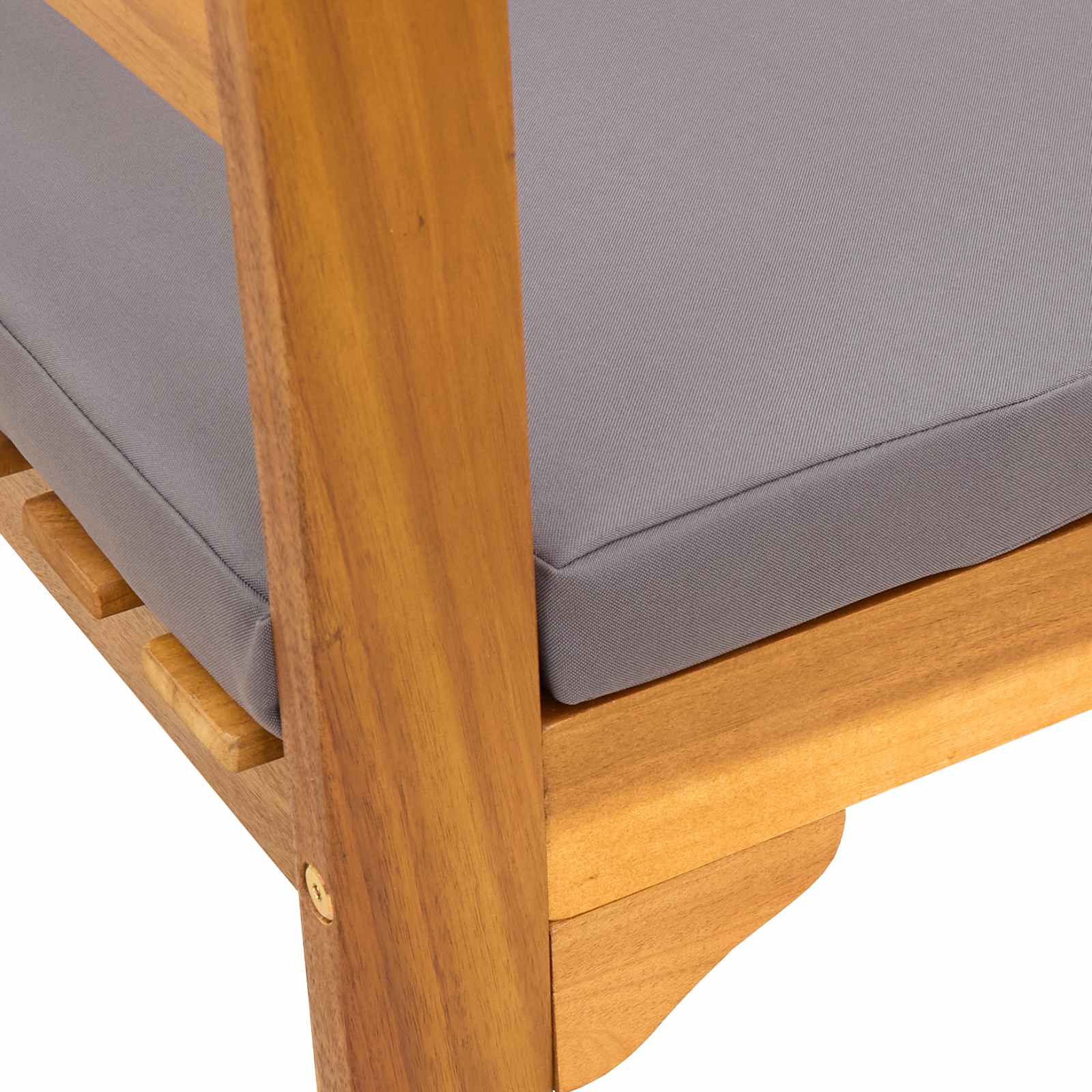 Klupa s ružama Prirodna 157 x 46 x 82,5 cm Čvrsto drvo akacije