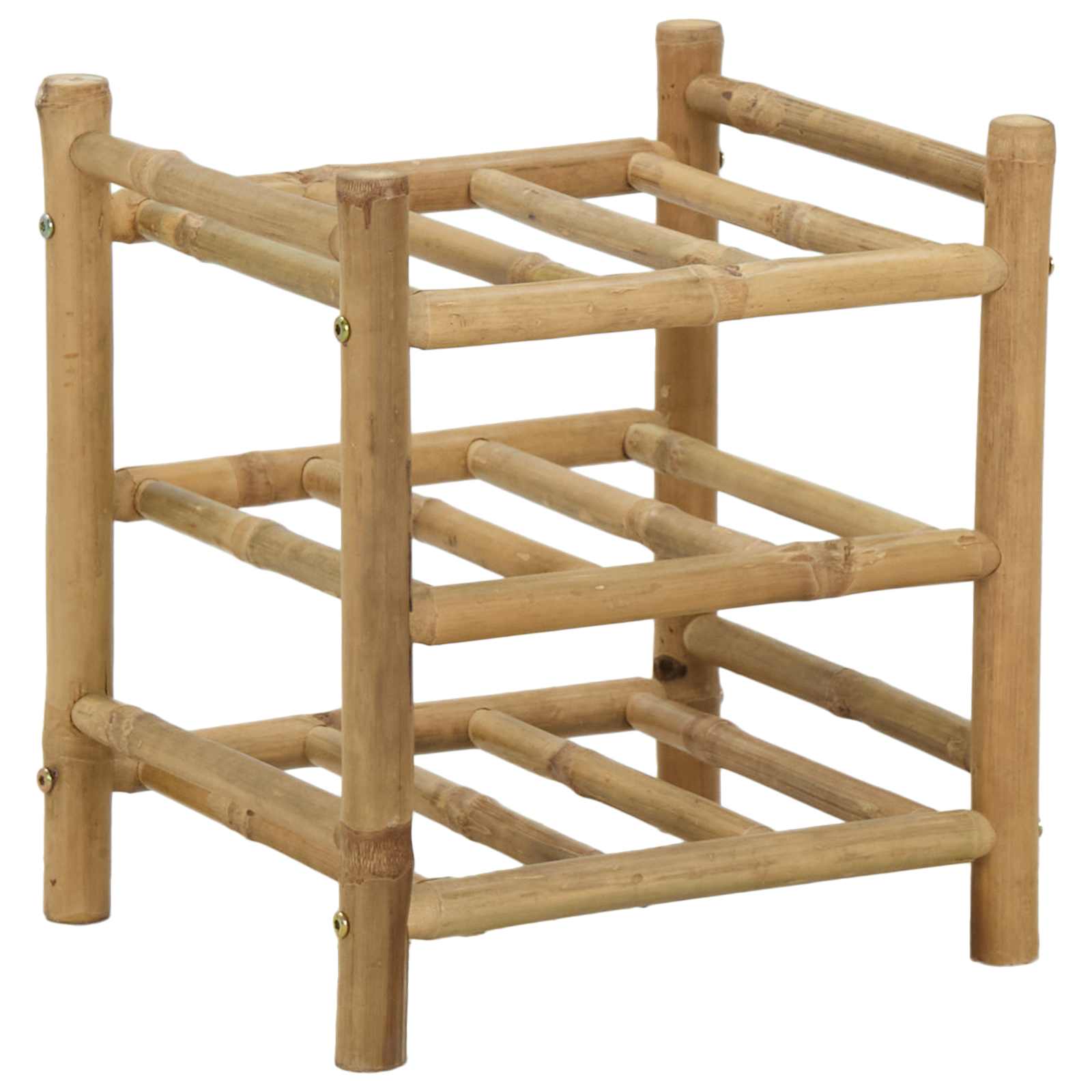 Stalak za vino Prirodna 32,5 x 29,5 x 36 cm Bambus