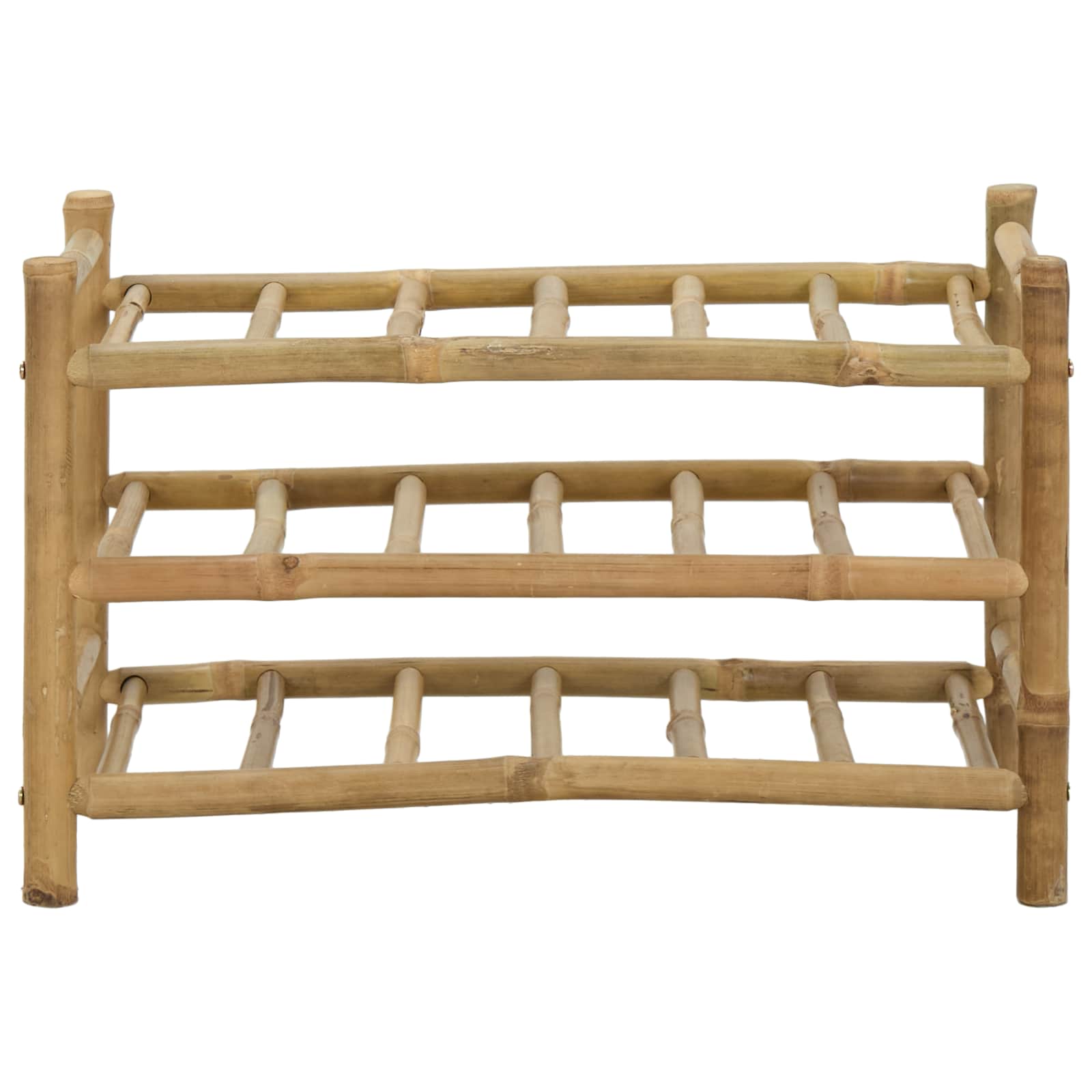 Stalak za vino Prirodna 57 x 29,5 x 36 cm Bambus