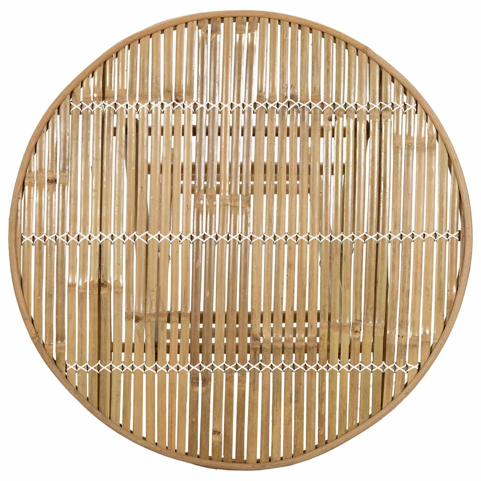 Stol za vrt Prirodna 80 x 70 cm Bambus