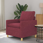 Sofa Vinska crvena 76 x 81 x 87,5 cm Tkanina
