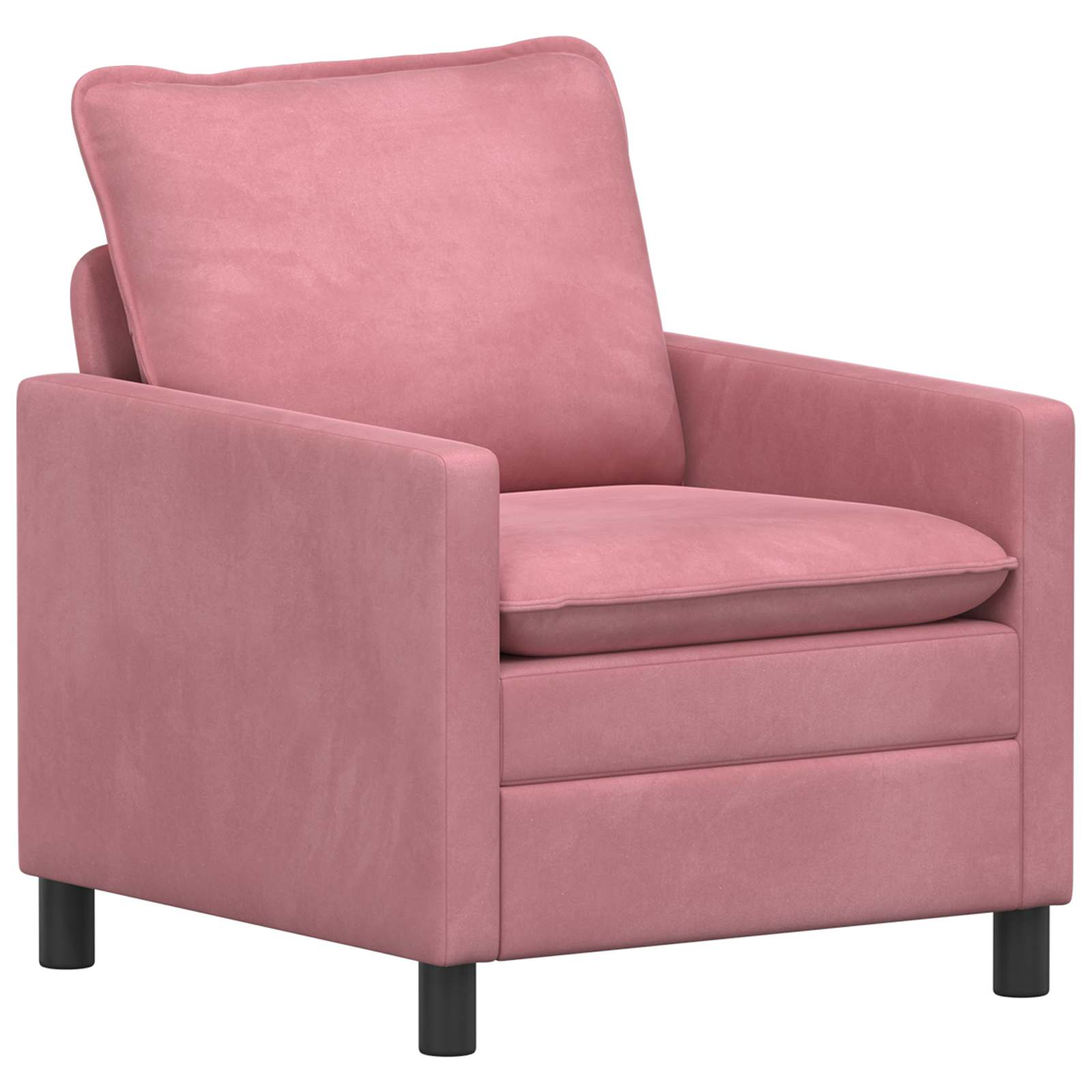 Sofa Ružičasta 76 x 81 x 87,5 cm Baršun