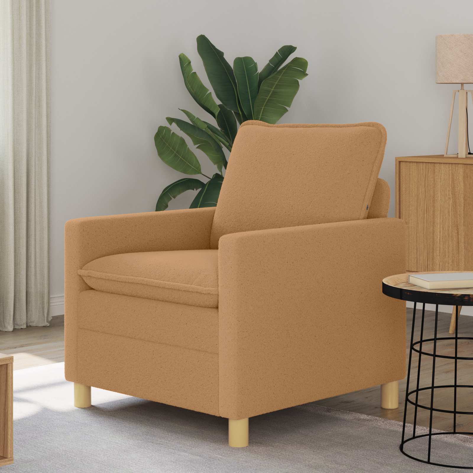 Sofa Bež 76 x 81 x 87,5 cm Tkanina