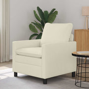Sofa Krem 76 x 81 x 87,5 cm Tkanina