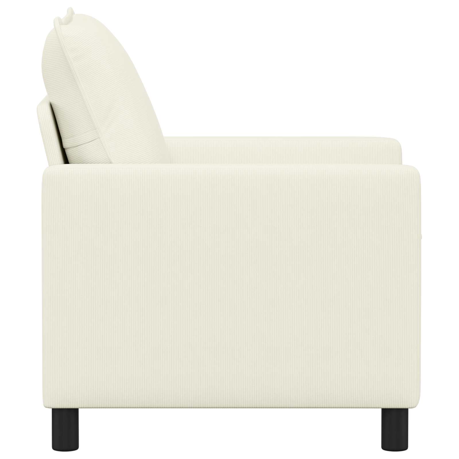 Sofa Krem 76 x 81 x 87,5 cm Tkanina