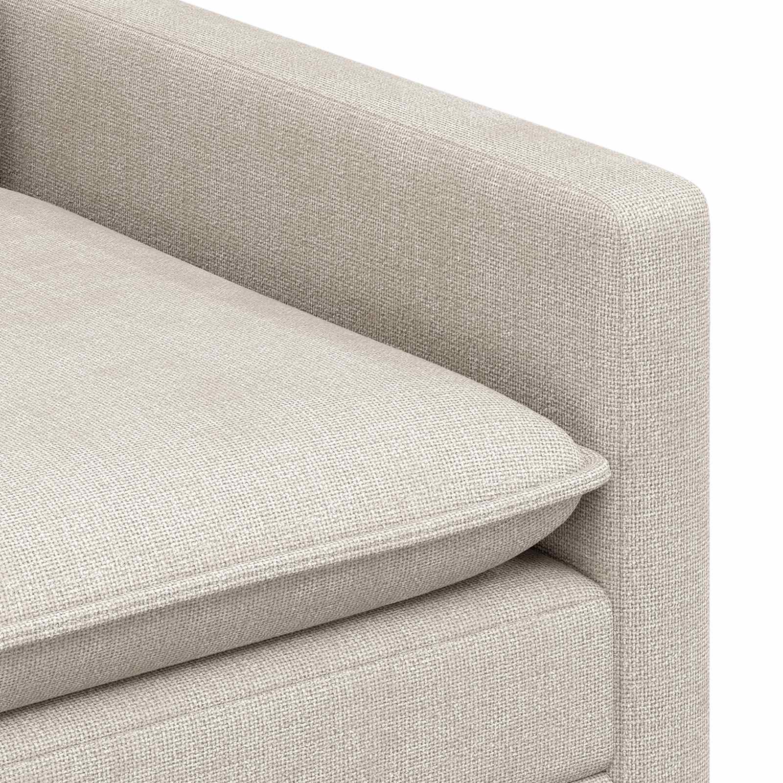 Sofa Krem 76 x 81 x 87,5 cm Poliester