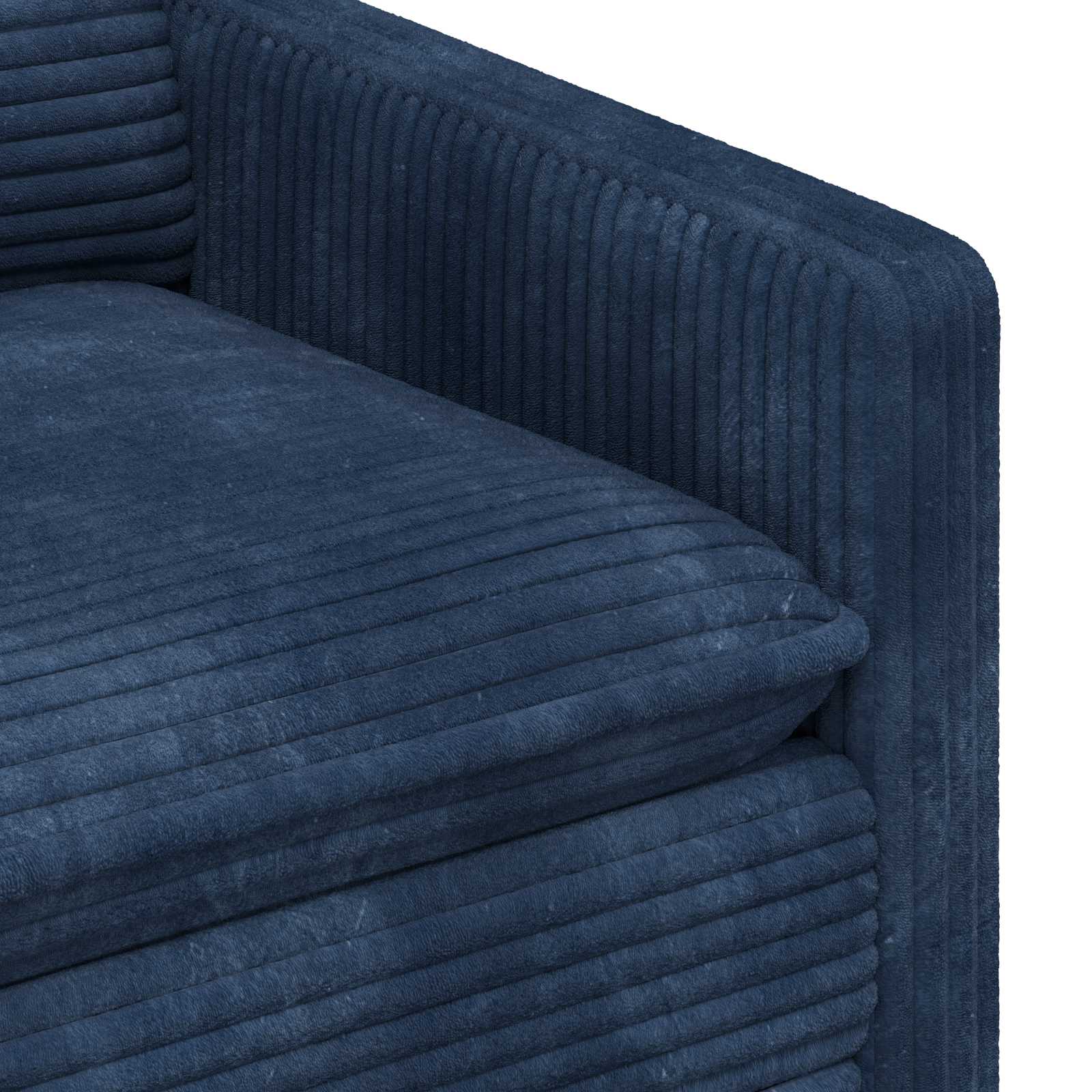 Sofa Mornarsko plava 76 x 81 x 87,5 cm Poliester
