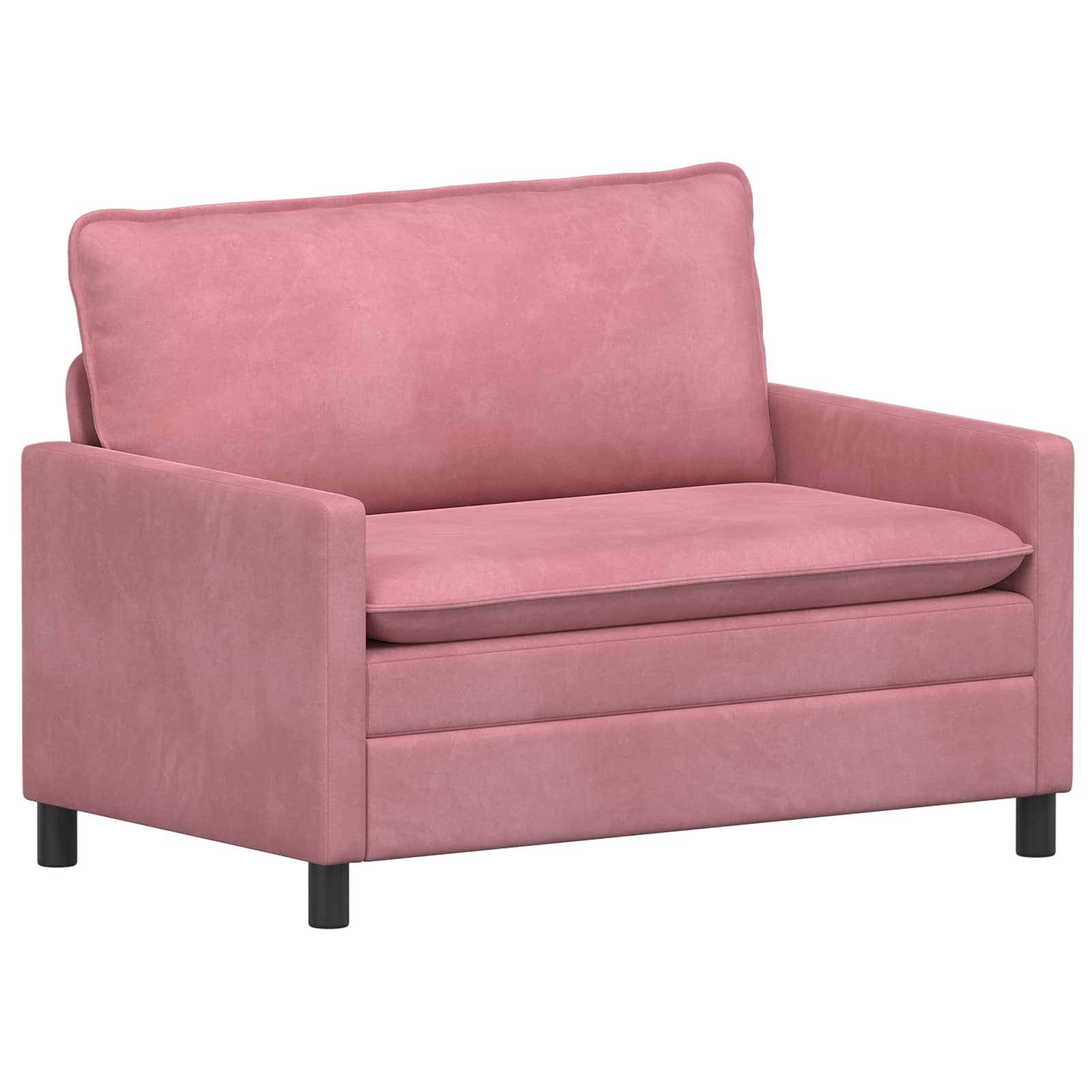 Sofa Ružičasta 126 x 81 x 87,5 cm Baršun