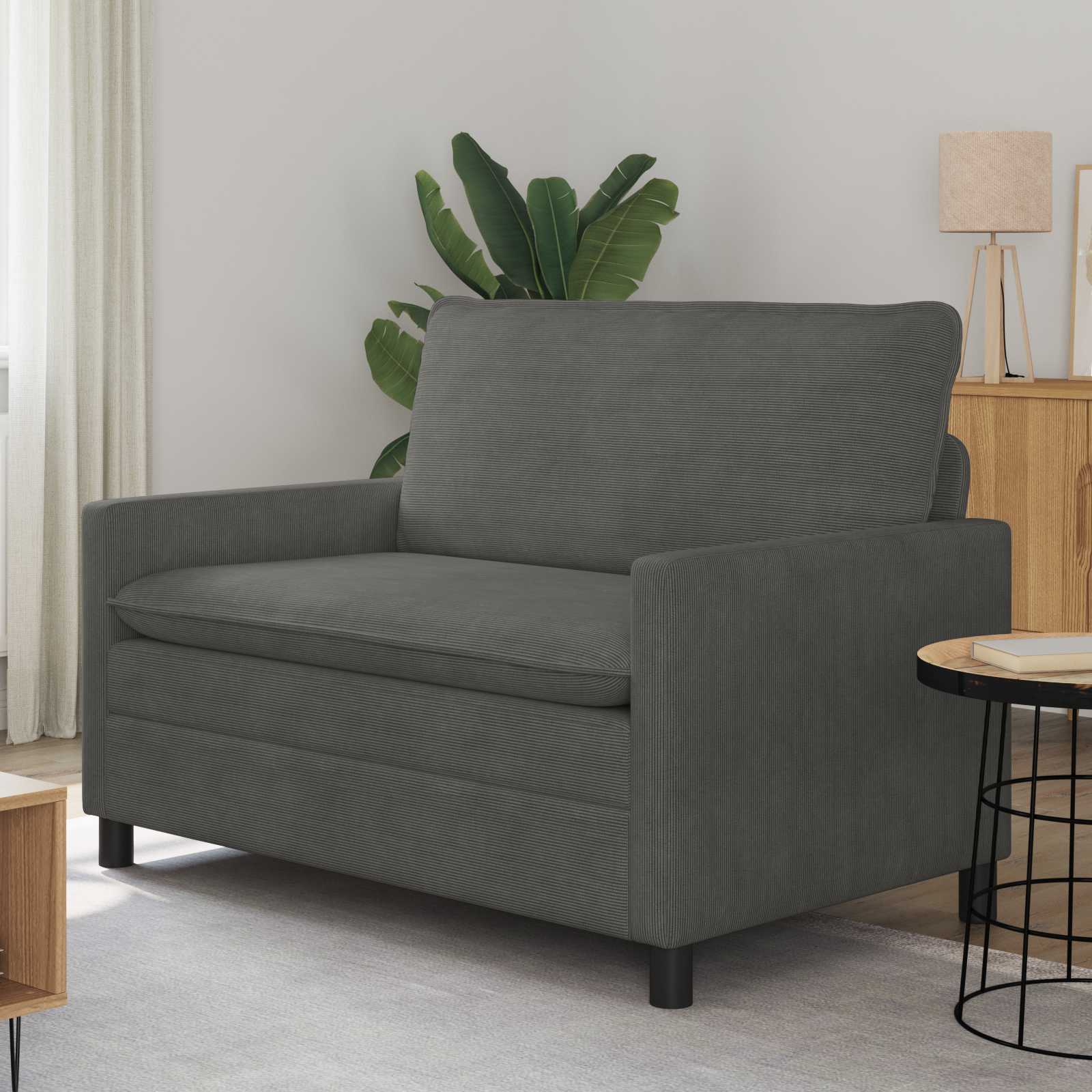 Sofa Tamnosiva 126 x 81 x 87,5 cm Tkanina
