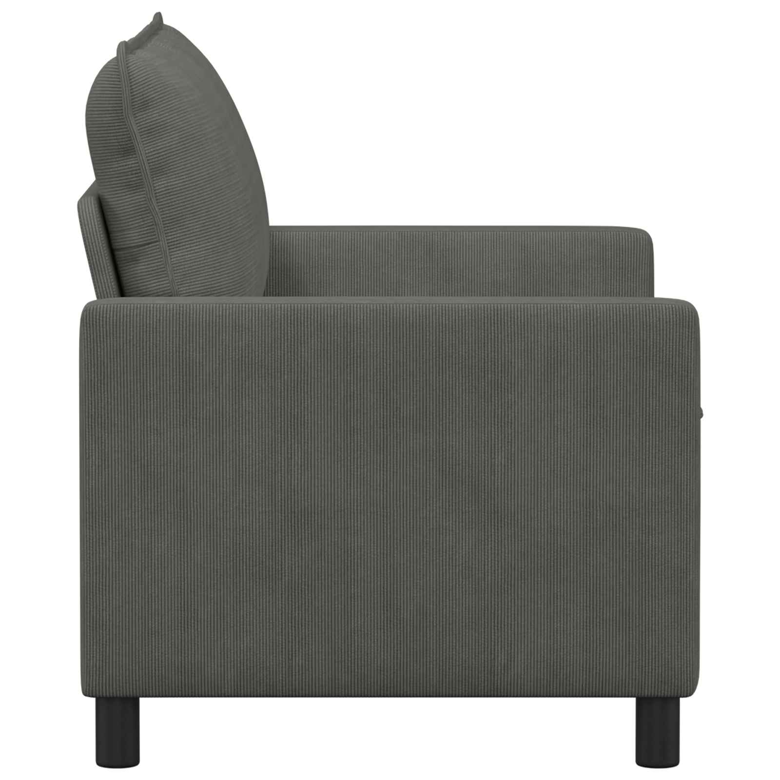 Sofa Tamnosiva 126 x 81 x 87,5 cm Tkanina