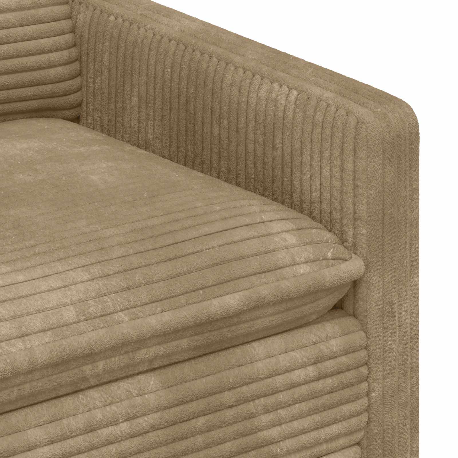 Sofa Sivosmeđa 126 x 81 x 87,5 cm Poliester