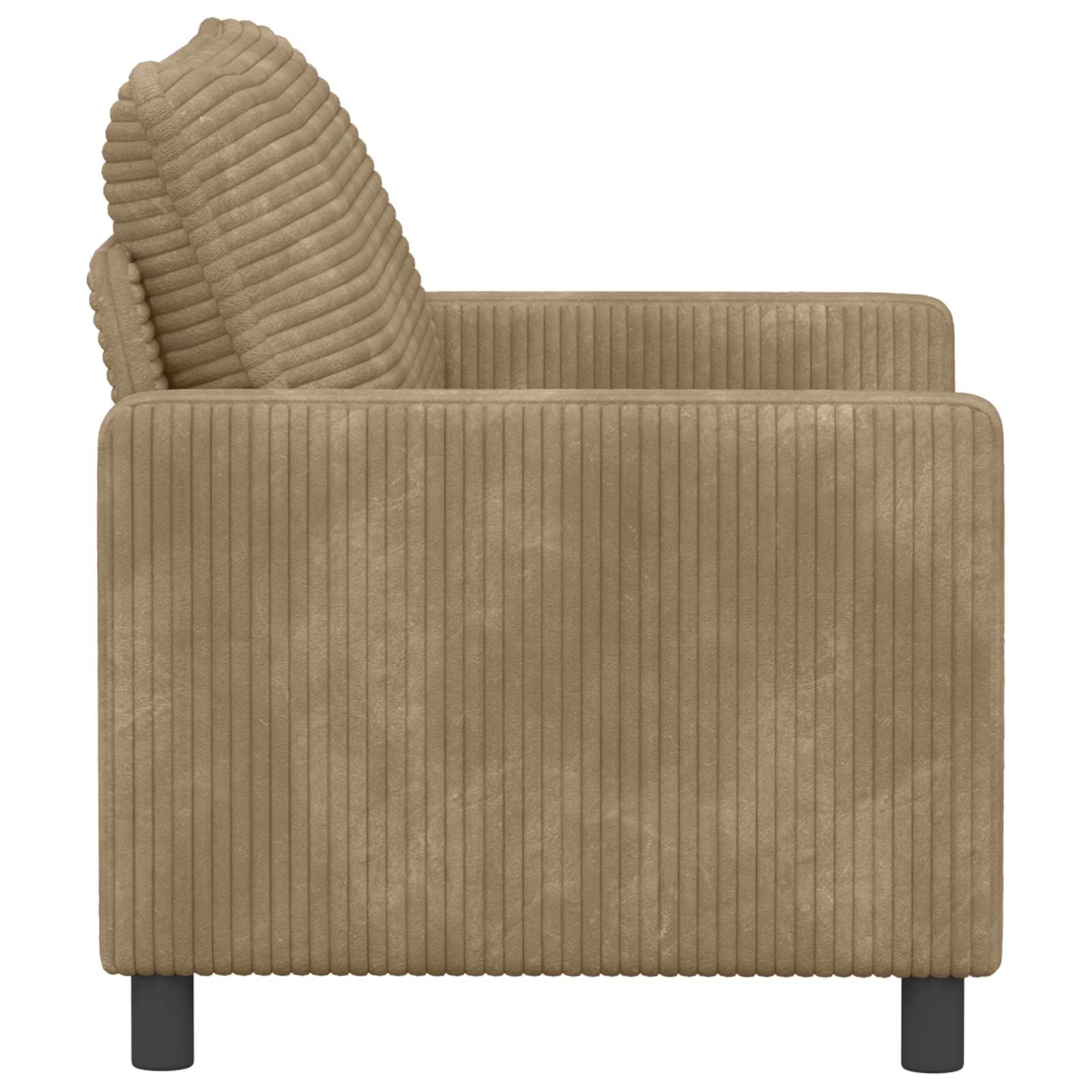 Sofa Sivosmeđa 126 x 81 x 87,5 cm Poliester