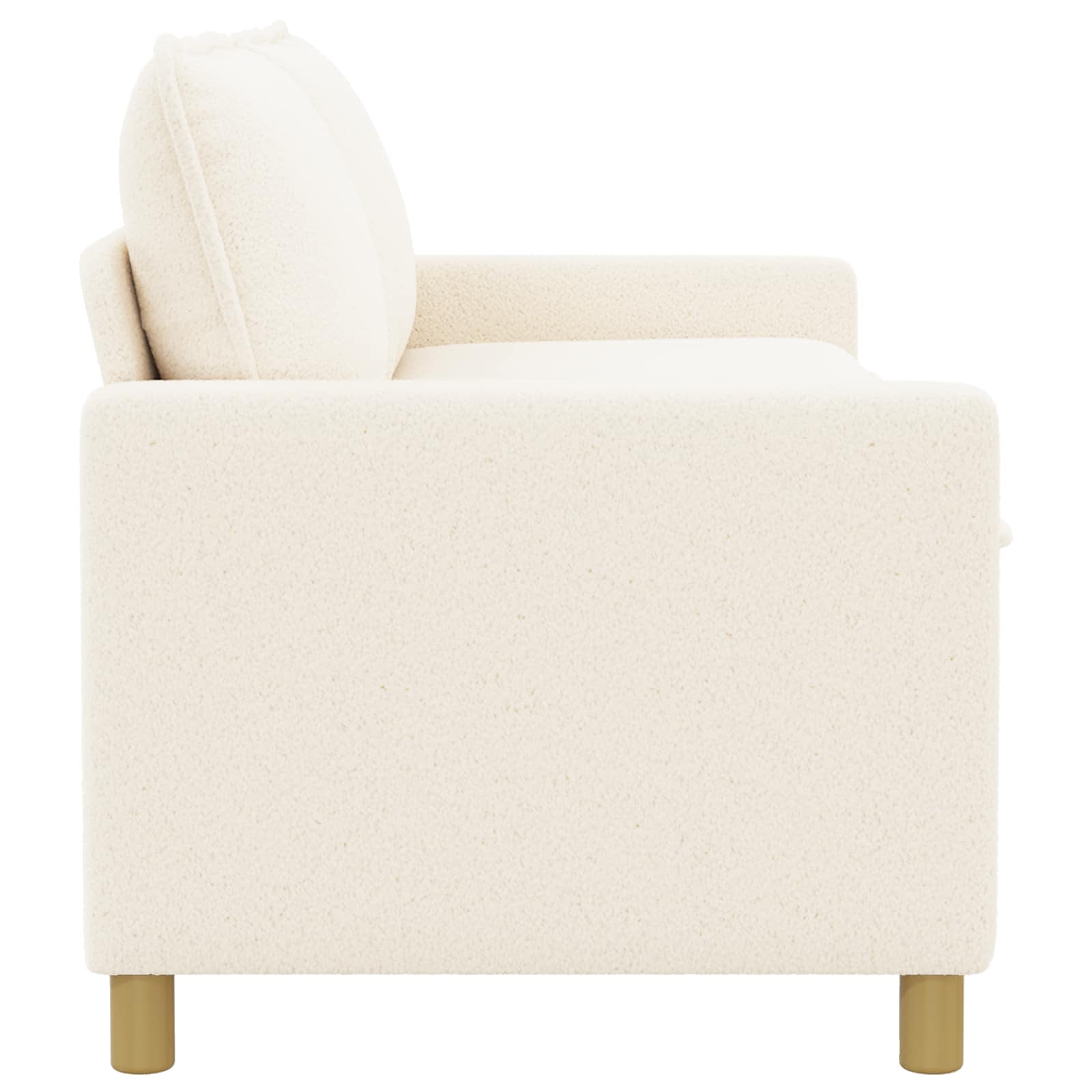 Sofa Krem 156 x 81 x 87,5 cm Tkanina