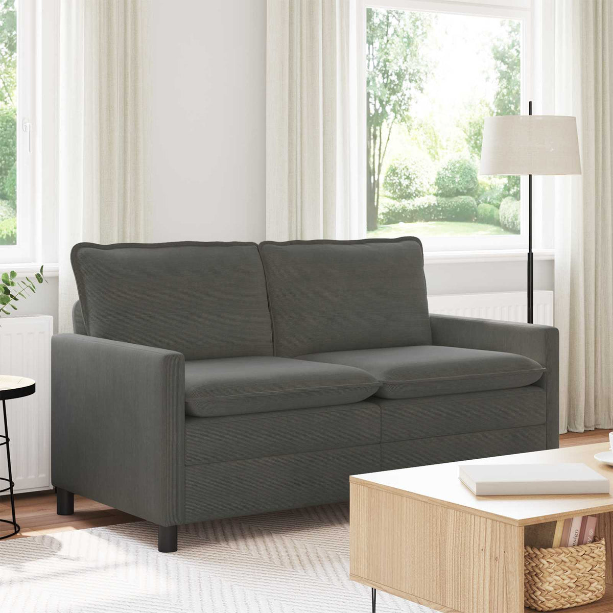 Sofa Tamnosiva 156 x 81 x 87,5 cm Tkanina