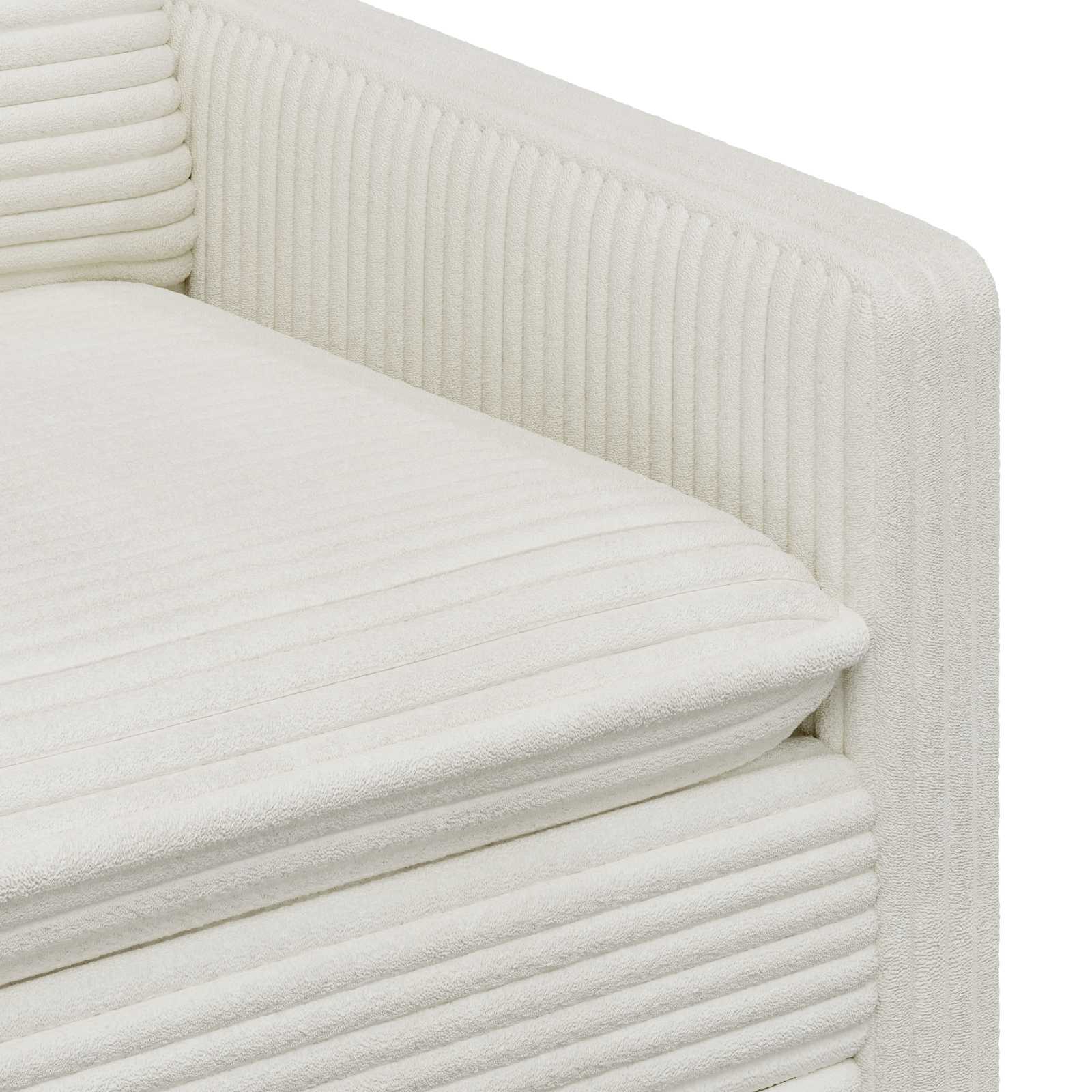 Sofa Krem 156 x 81 x 87,5 cm Poliester