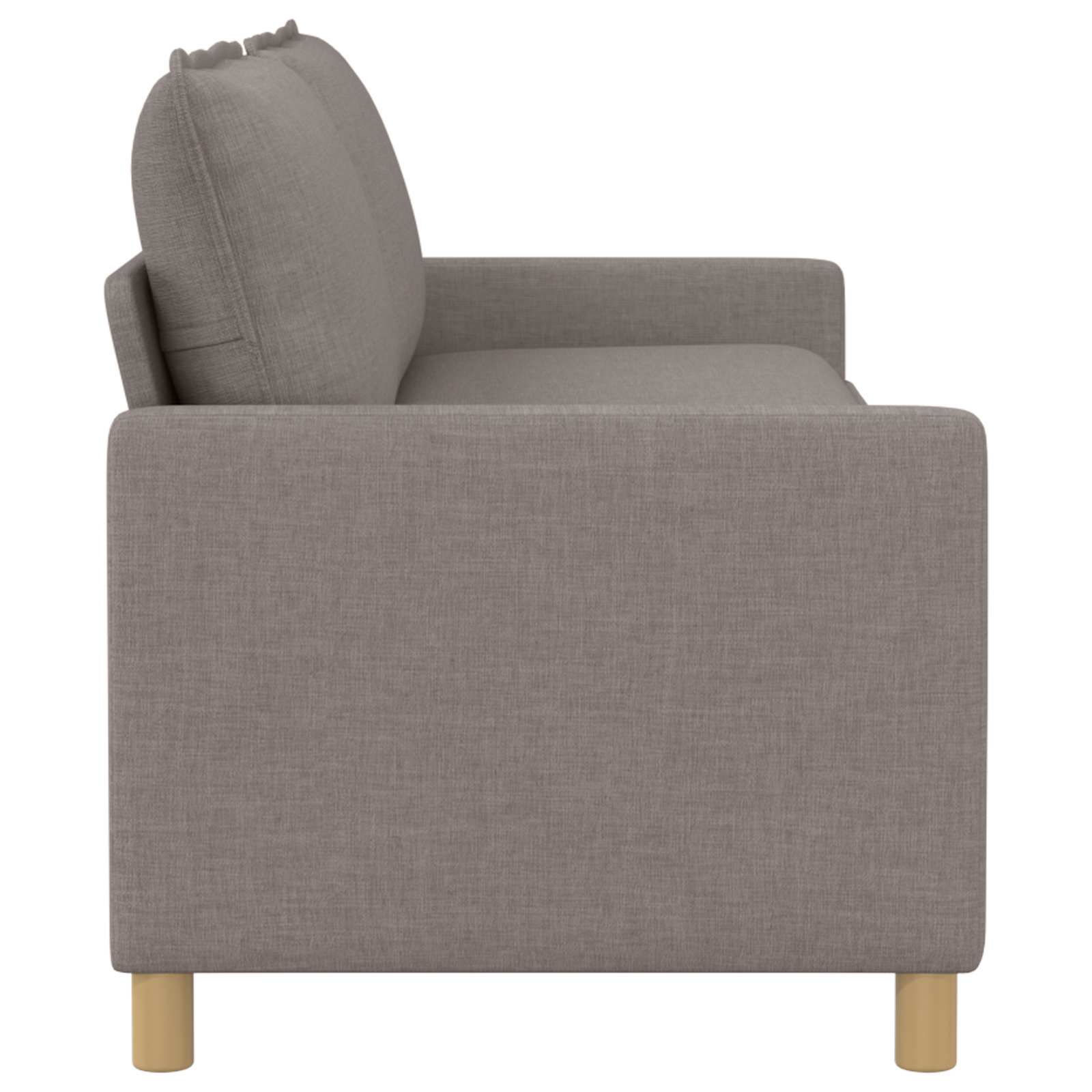 Sofa Sivosmeđa 196 x 81 x 87,5 cm Tkanina