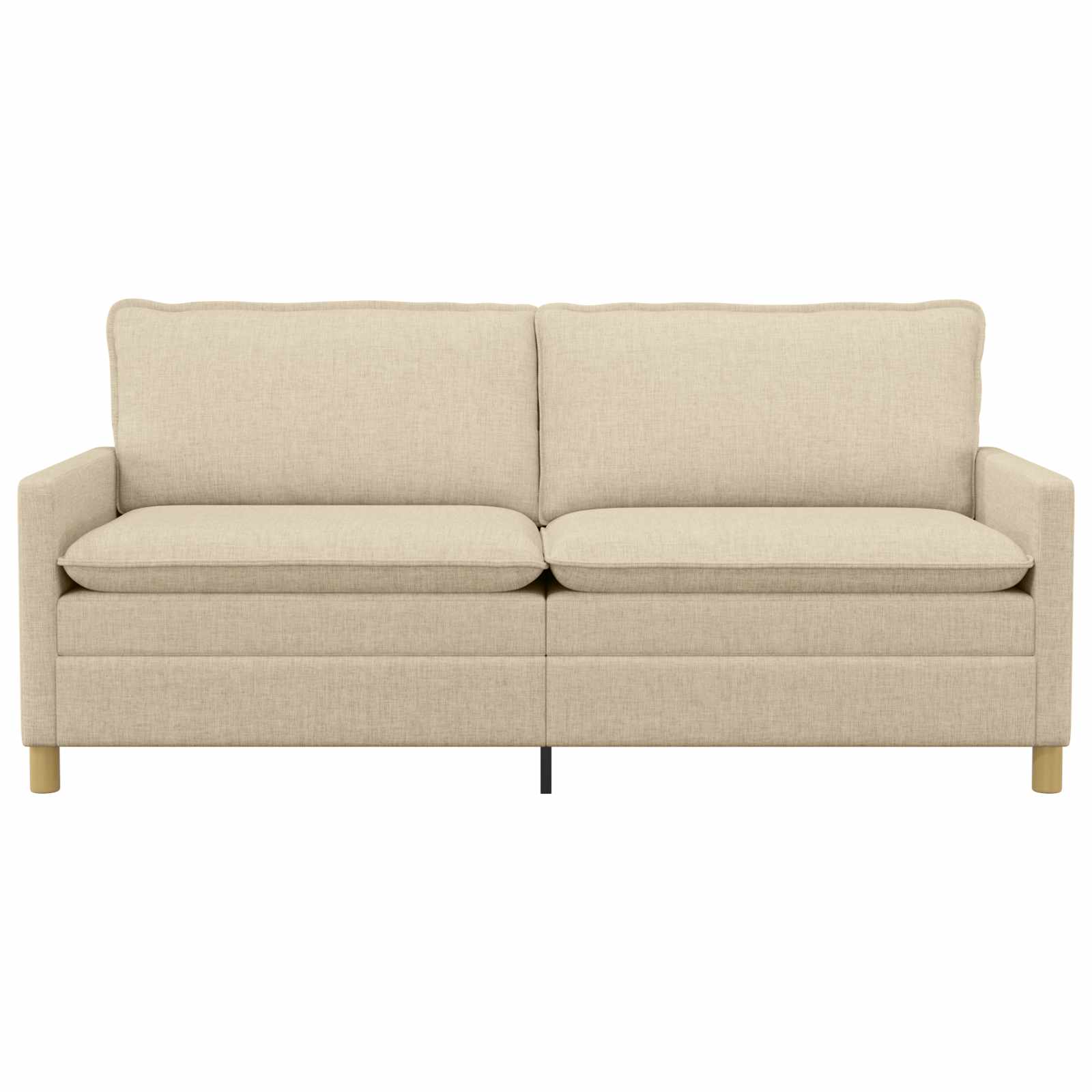 Sofa Krem 196 x 81 x 87,5 cm Tkanina