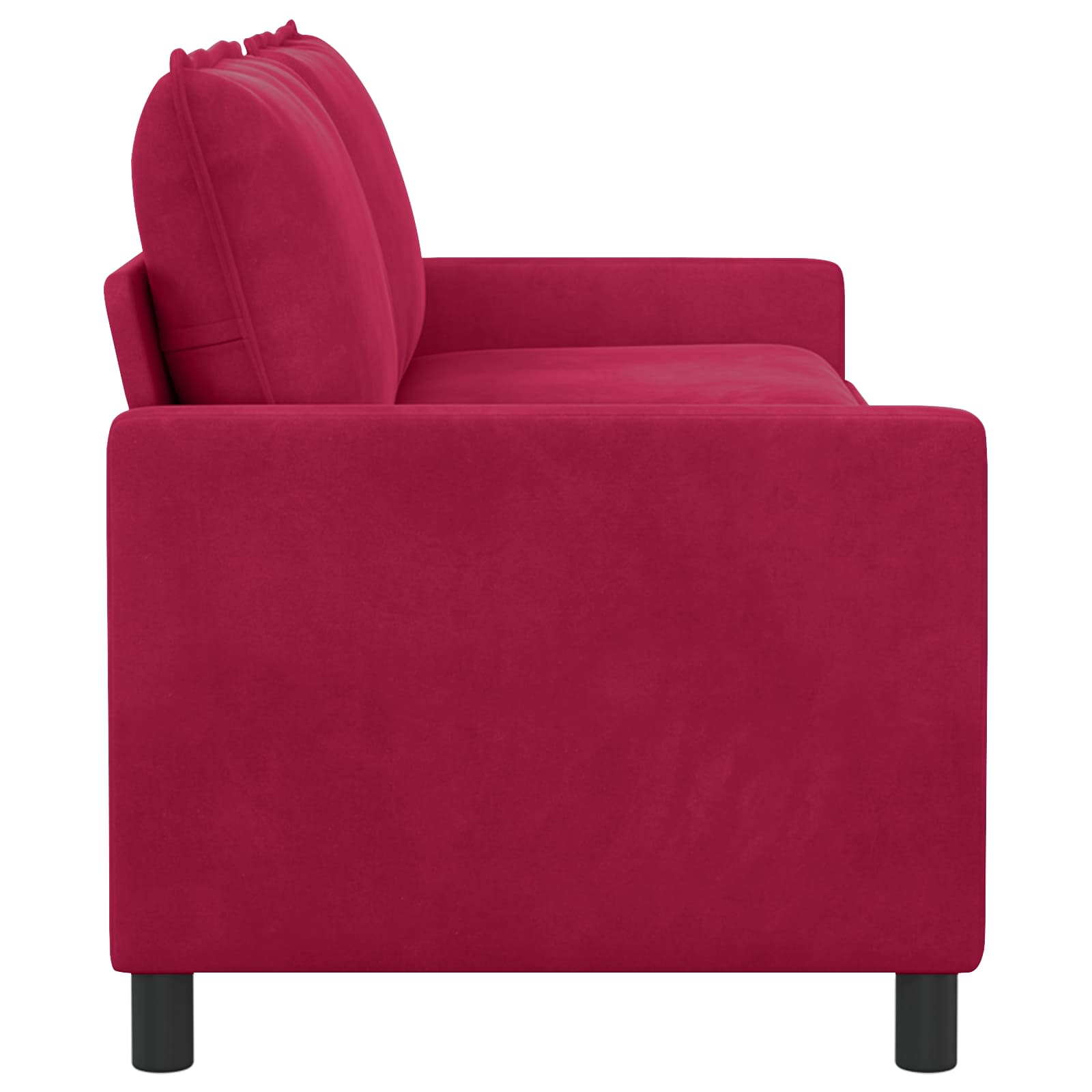 Sofa Vinska crvena 196 x 81 x 87,5 cm Baršun