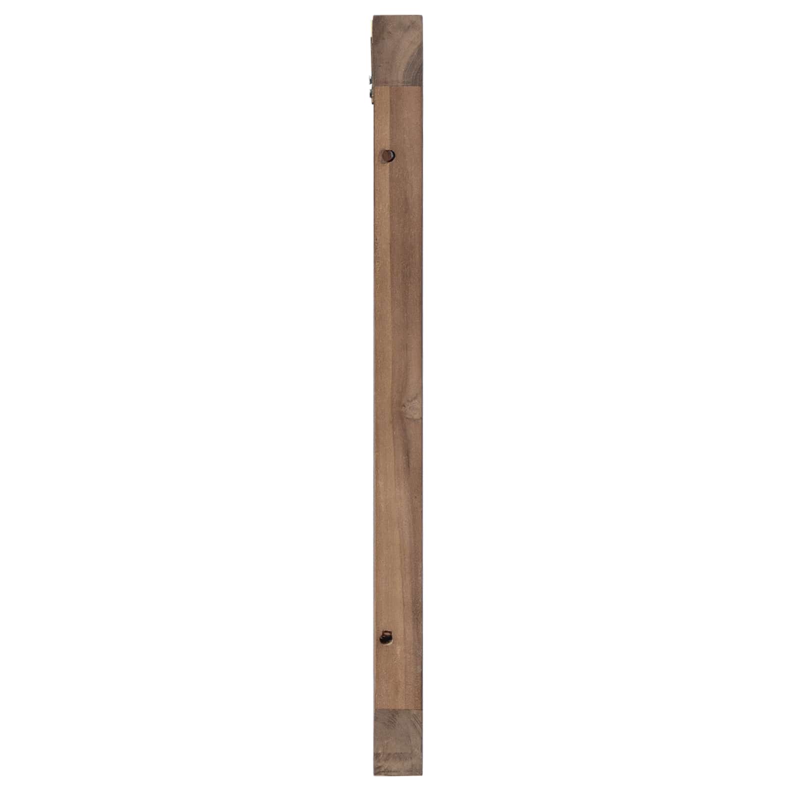 Uzglavlje Zidne Prirodna 100 cm Čvrsto teak drvo