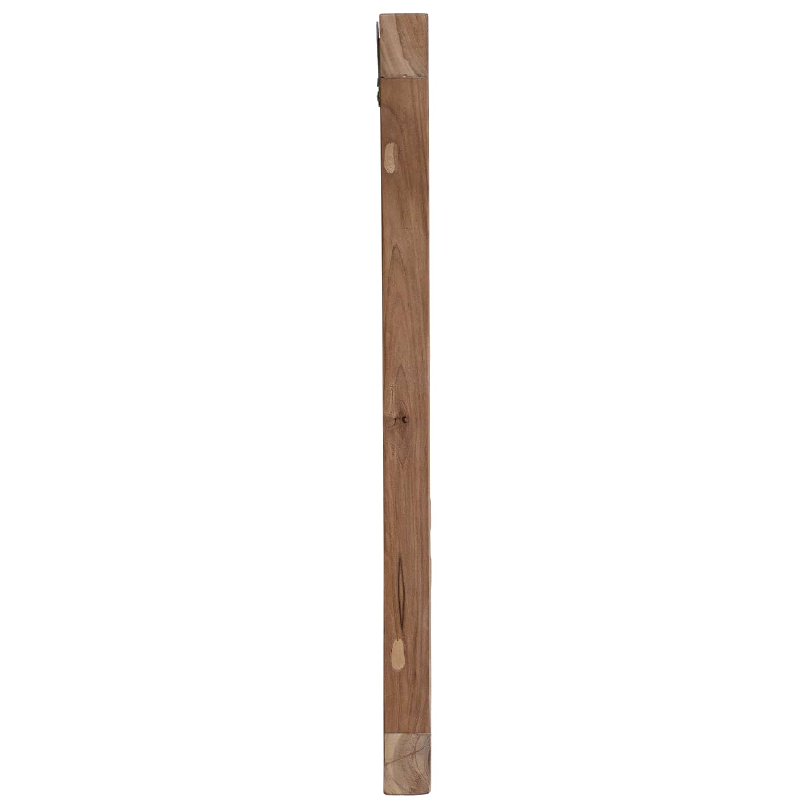 Uzglavlje Zidne Prirodna 120 cm Čvrsto teak drvo