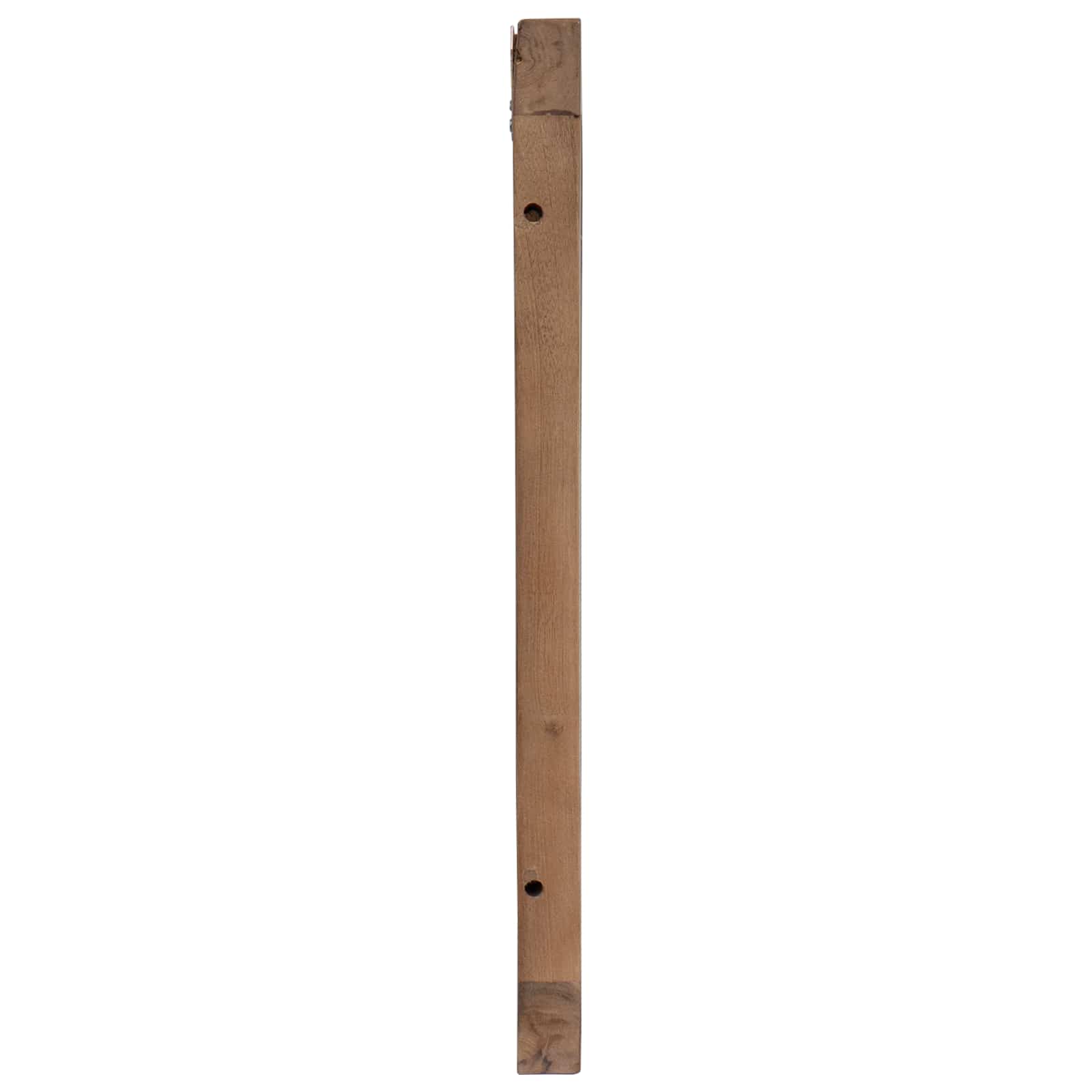 Uzglavlje Zidne Prirodna 100 cm Čvrsto teak drvo