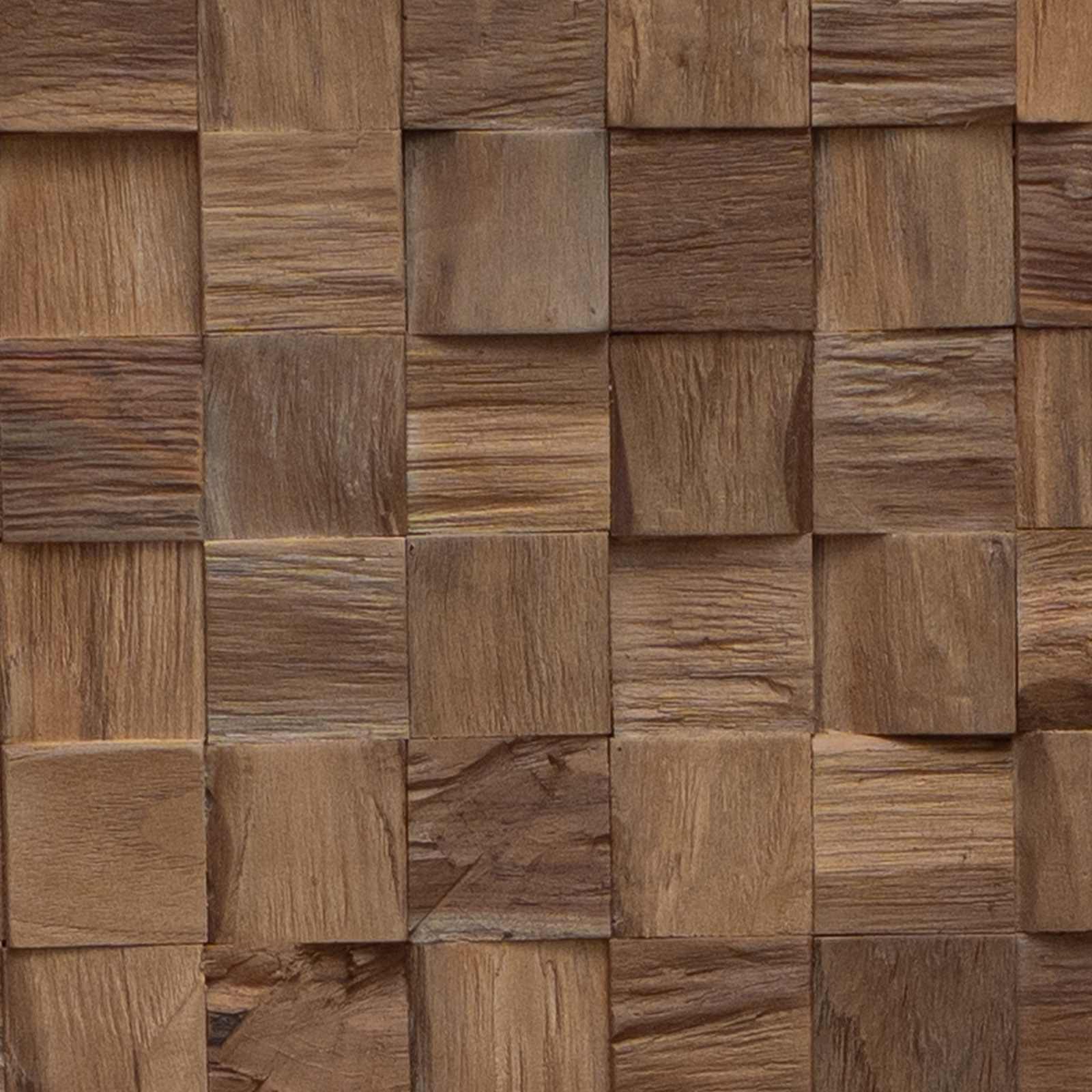 Uzglavlje Zidne Prirodna 160 cm Čvrsto teak drvo
