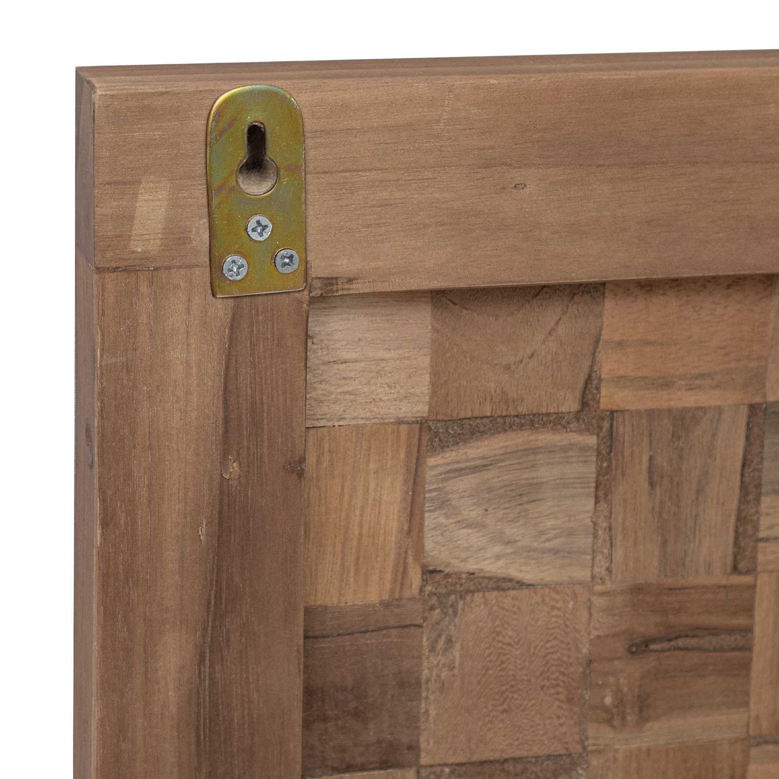 Uzglavlje Zidne Prirodna 120 cm Čvrsto teak drvo