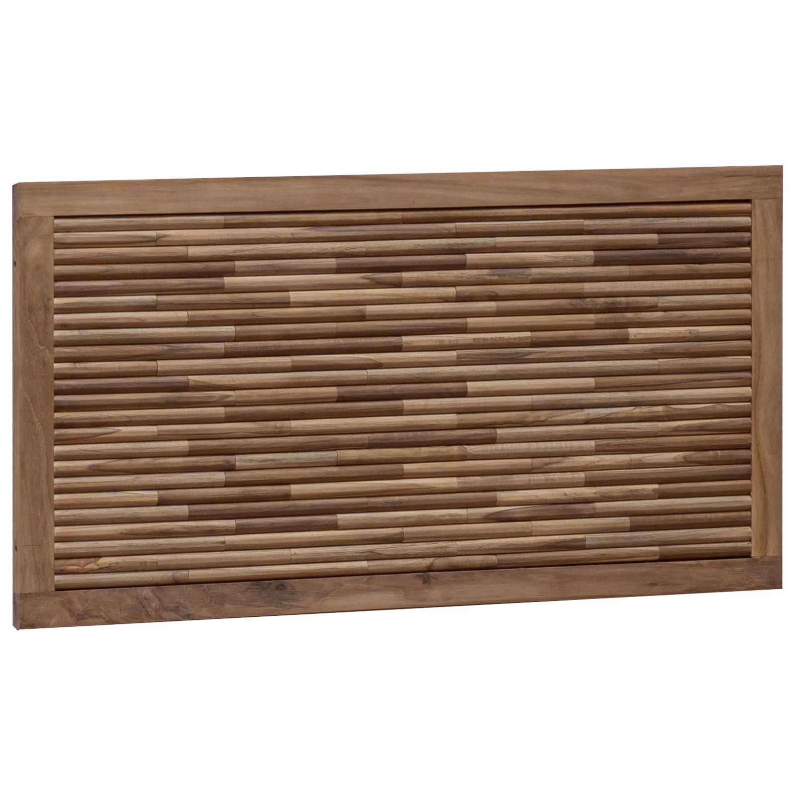 Uzglavlje Zidne Prirodna 100 cm Čvrsto teak drvo