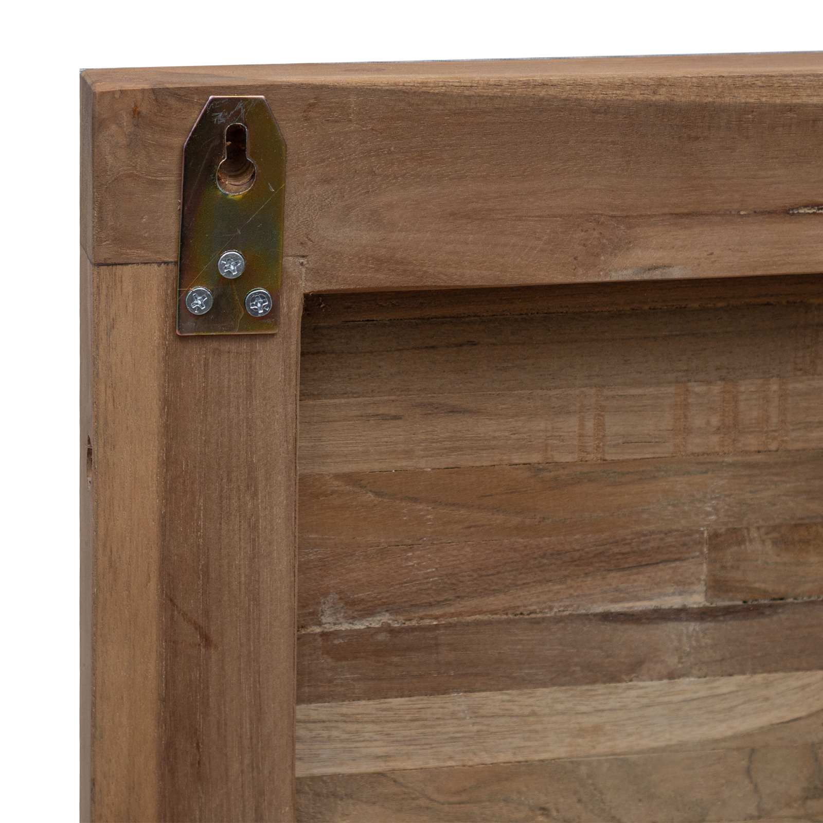 Uzglavlje Zidne Prirodna 120 cm Čvrsto teak drvo