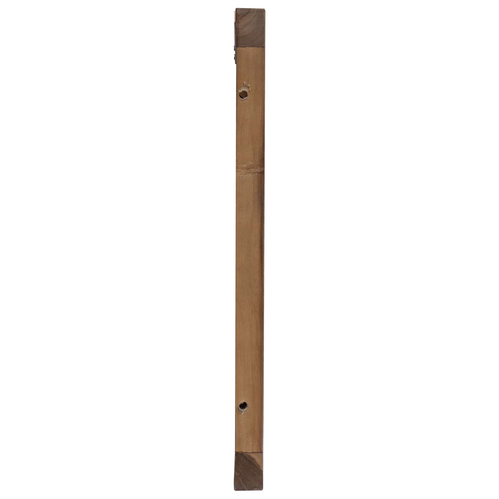 Uzglavlje za krevet Prirodna Čvrsto teak drvo
