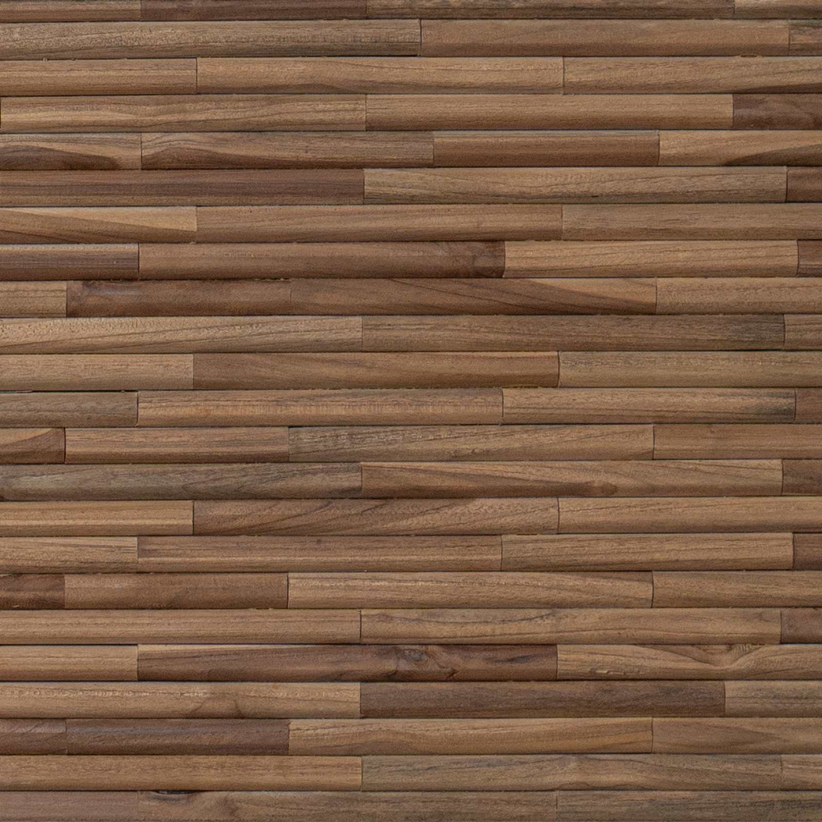 Uzglavlje Zidne Prirodna 160 cm Čvrsto teak drvo