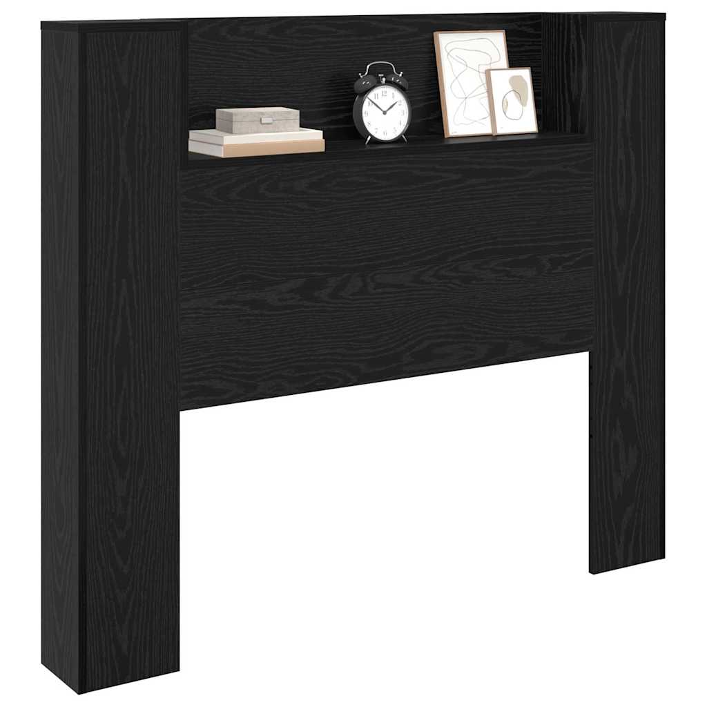 Uzglavlje Crni hrast 120 x 15 x 103,5 cm Konstruirano drvo