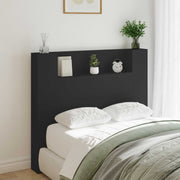 Uzglavlje Crna 120 x 16,5 x 103,5 cm Konstruirano drvo