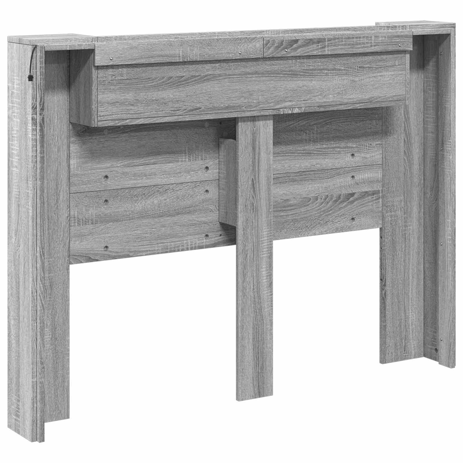 Uzglavlje Siva Sonoma 140 x 16,5 x 103,5 cm Konstruirano drvo