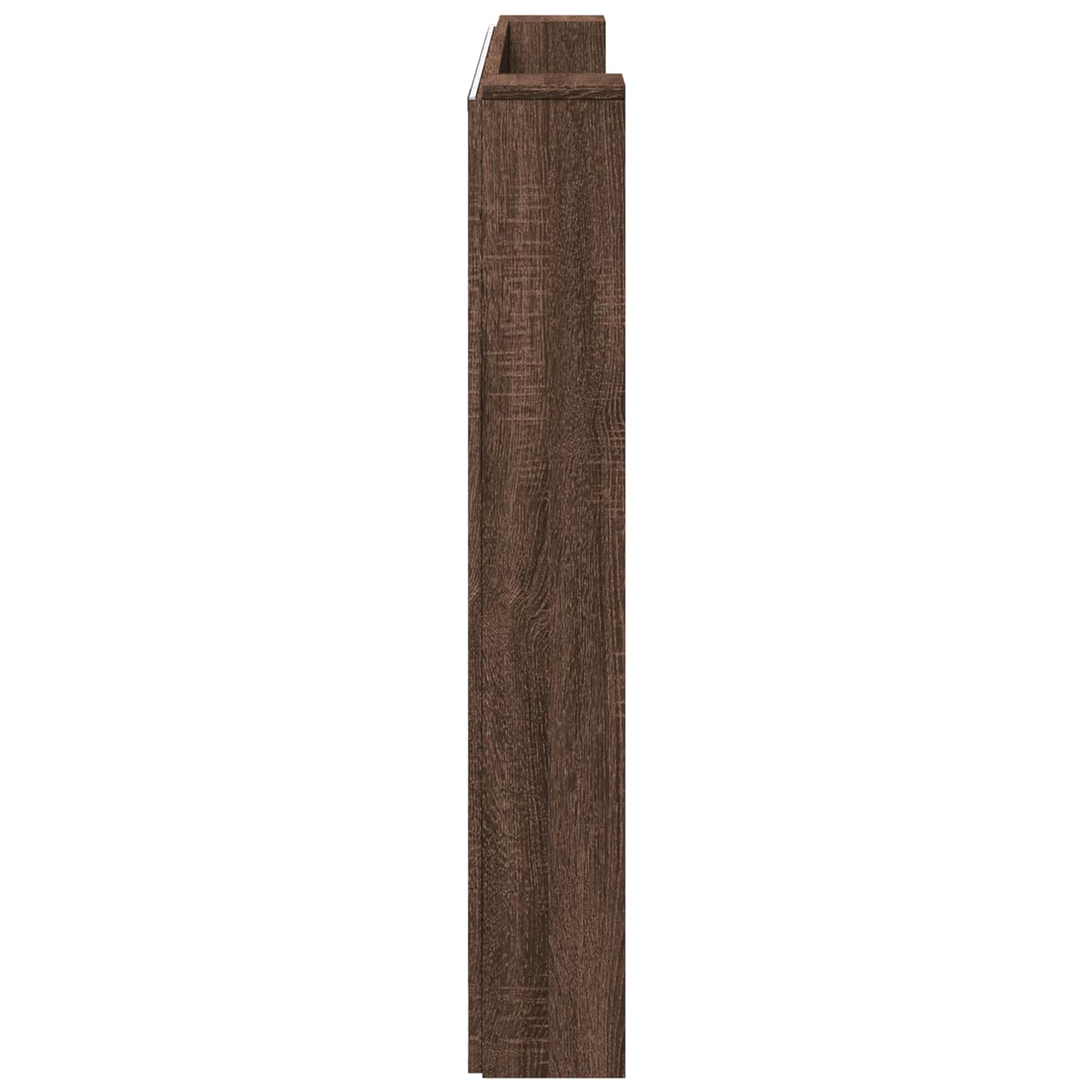 Uzglavlje Smeđi hrast 160 x 16,5 x 103,5 cm Konstruirano drvo