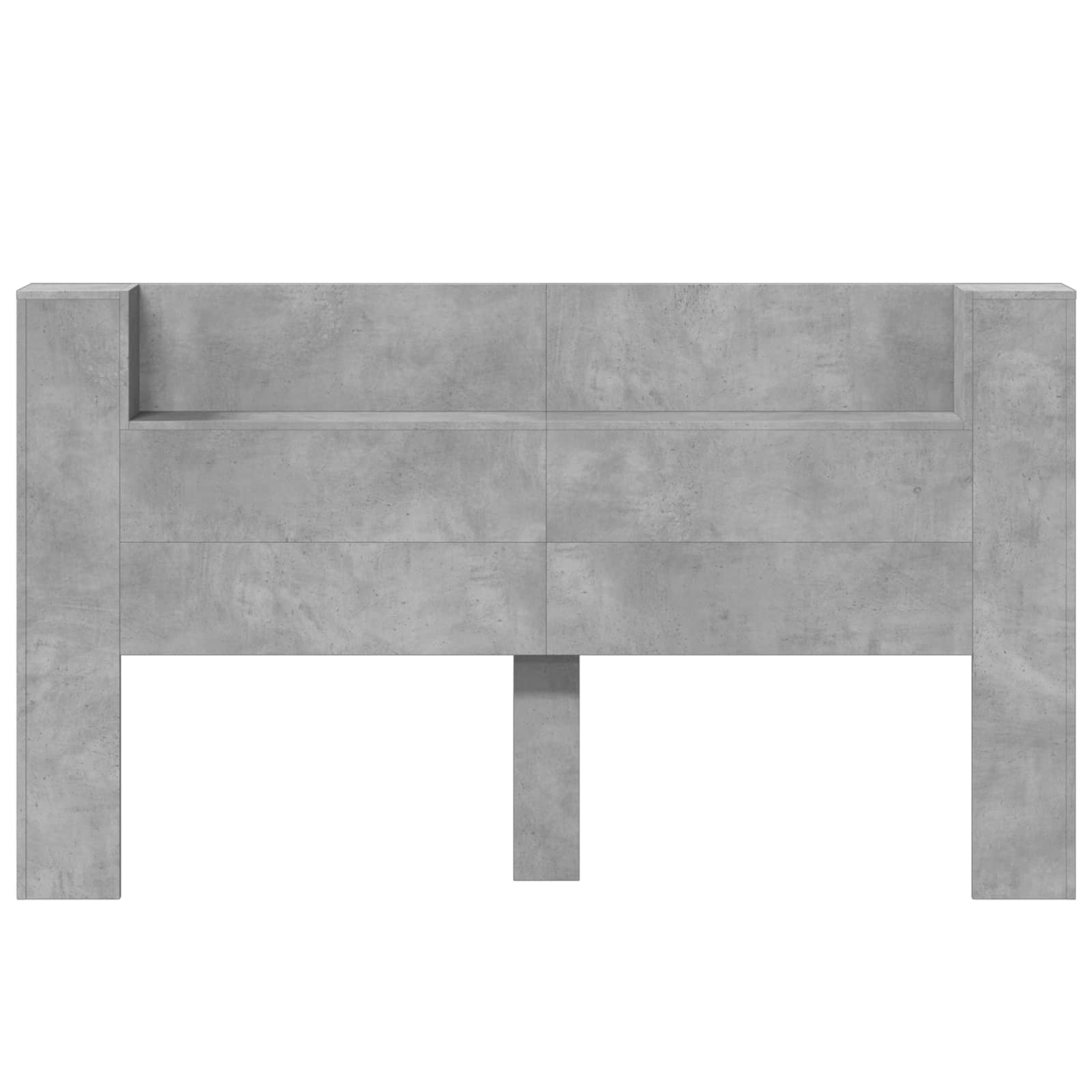 Uzglavlje Betonski sivi 180 x 16,5 x 103,5 cm Konstruirano drvo