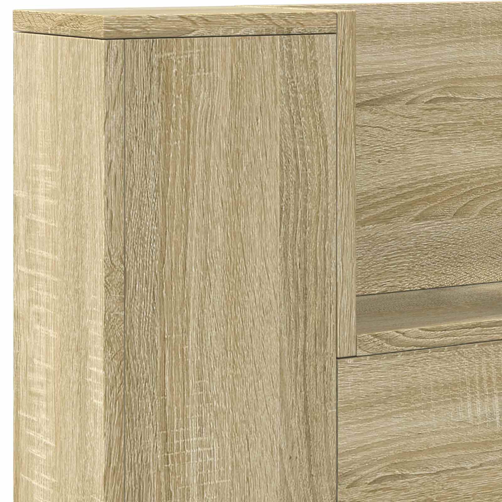 Uzglavlje Sonoma hrast 200 x 16,5 x 103,5 cm Konstruirano drvo