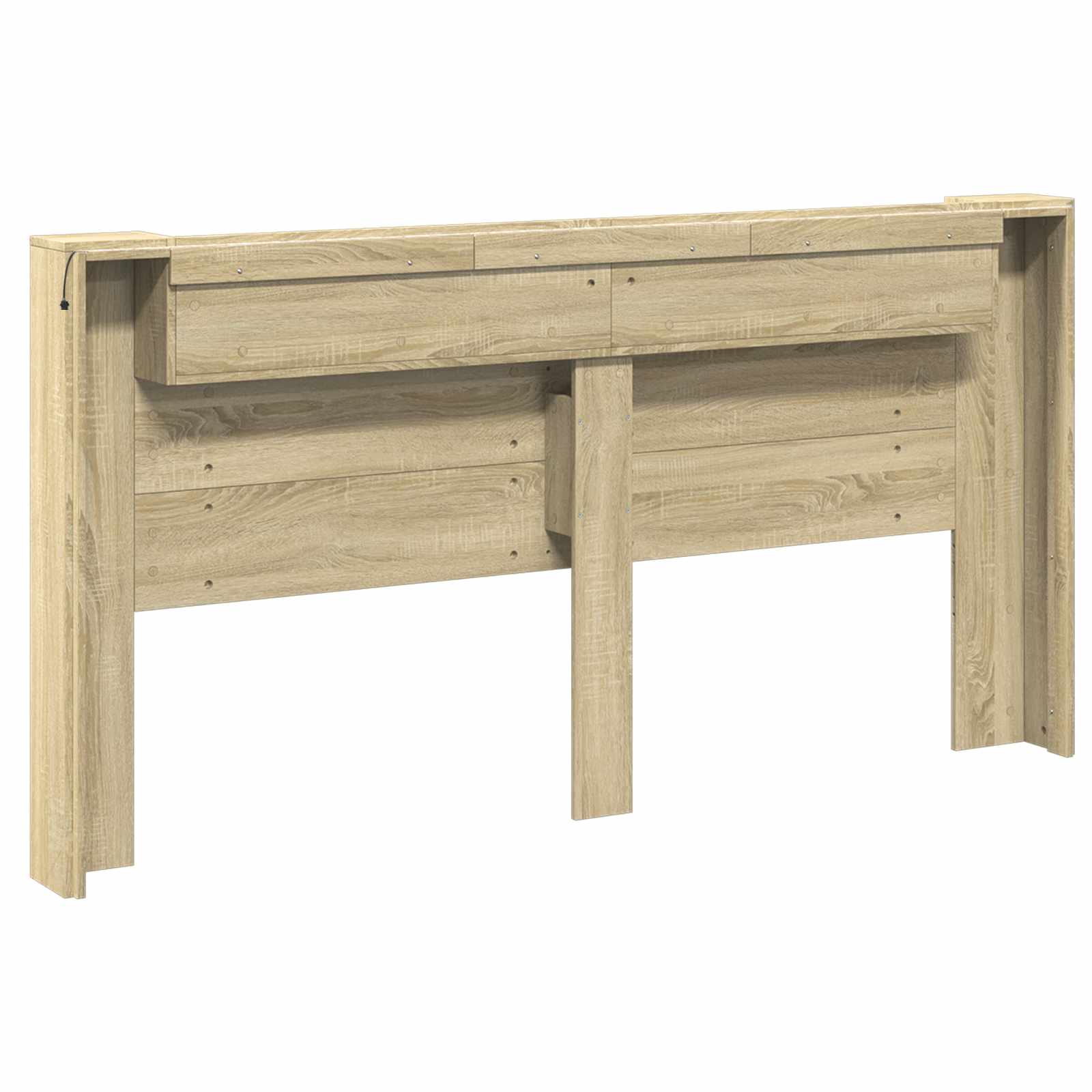 Uzglavlje Sonoma hrast 200 x 16,5 x 103,5 cm Konstruirano drvo