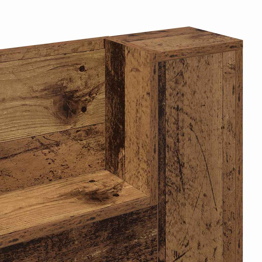 Uzglavlje Staro drvo 200 x 15 x 103,5 cm Konstruirano drvo