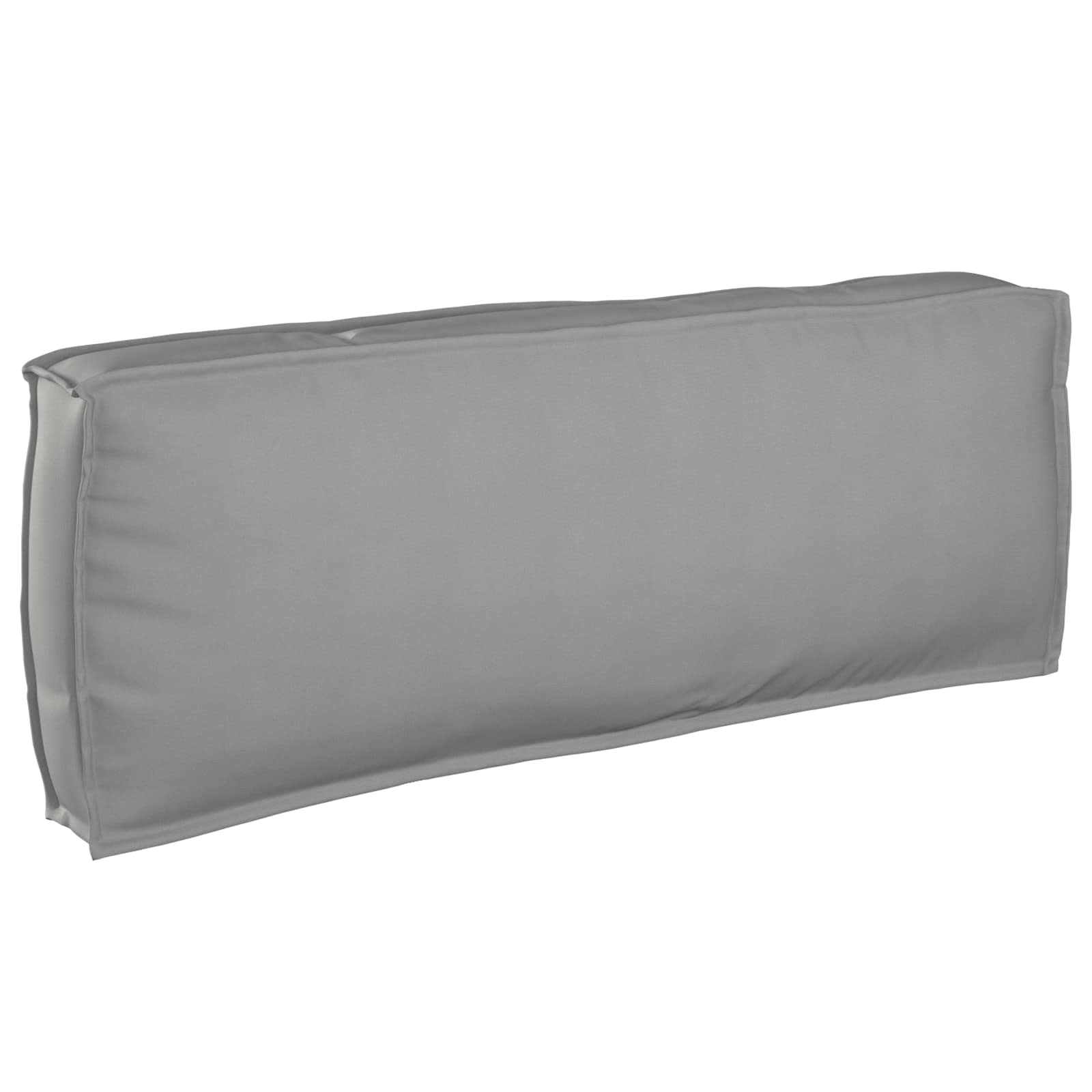 Set sofe s jastukom Siva 133 x 92 x 69 cm Čvrsto drvo akacije
