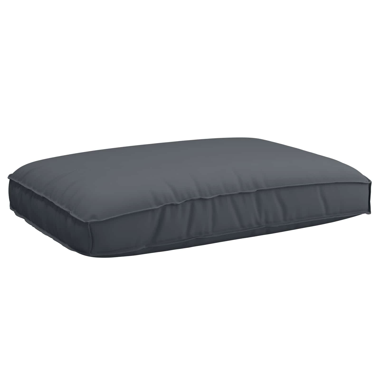 Set sofe s jastukom 2 pcs Antracit Čvrsto drvo akacije