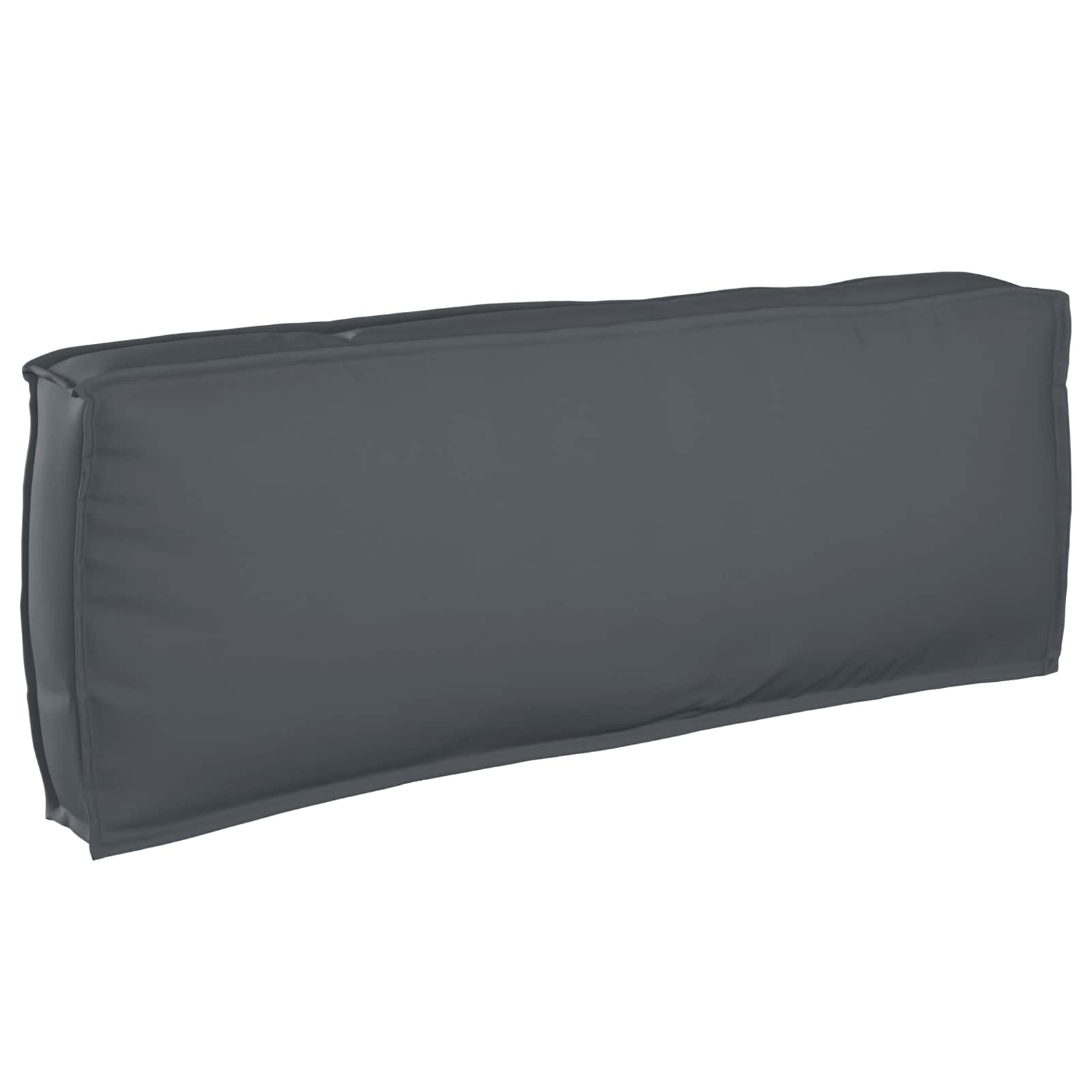 Set sofe s jastukom 2 pcs Antracit Čvrsto drvo akacije