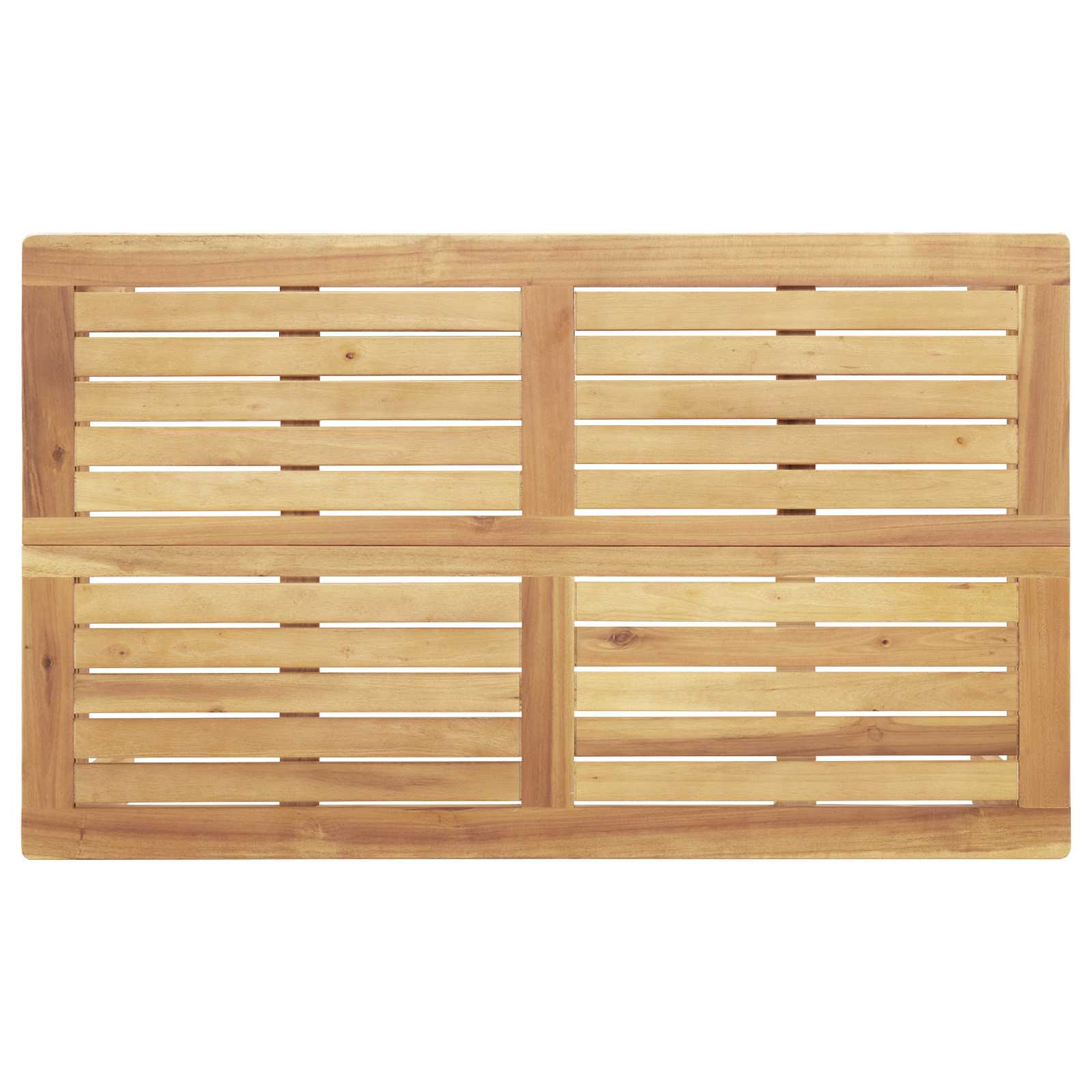 Set sofe s jastukom 2 pcs Antracit Čvrsto drvo akacije