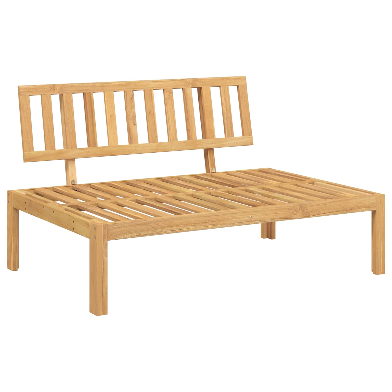 Set sofe Antracit 120 x 92 x 69 cm Čvrsto drvo akacije