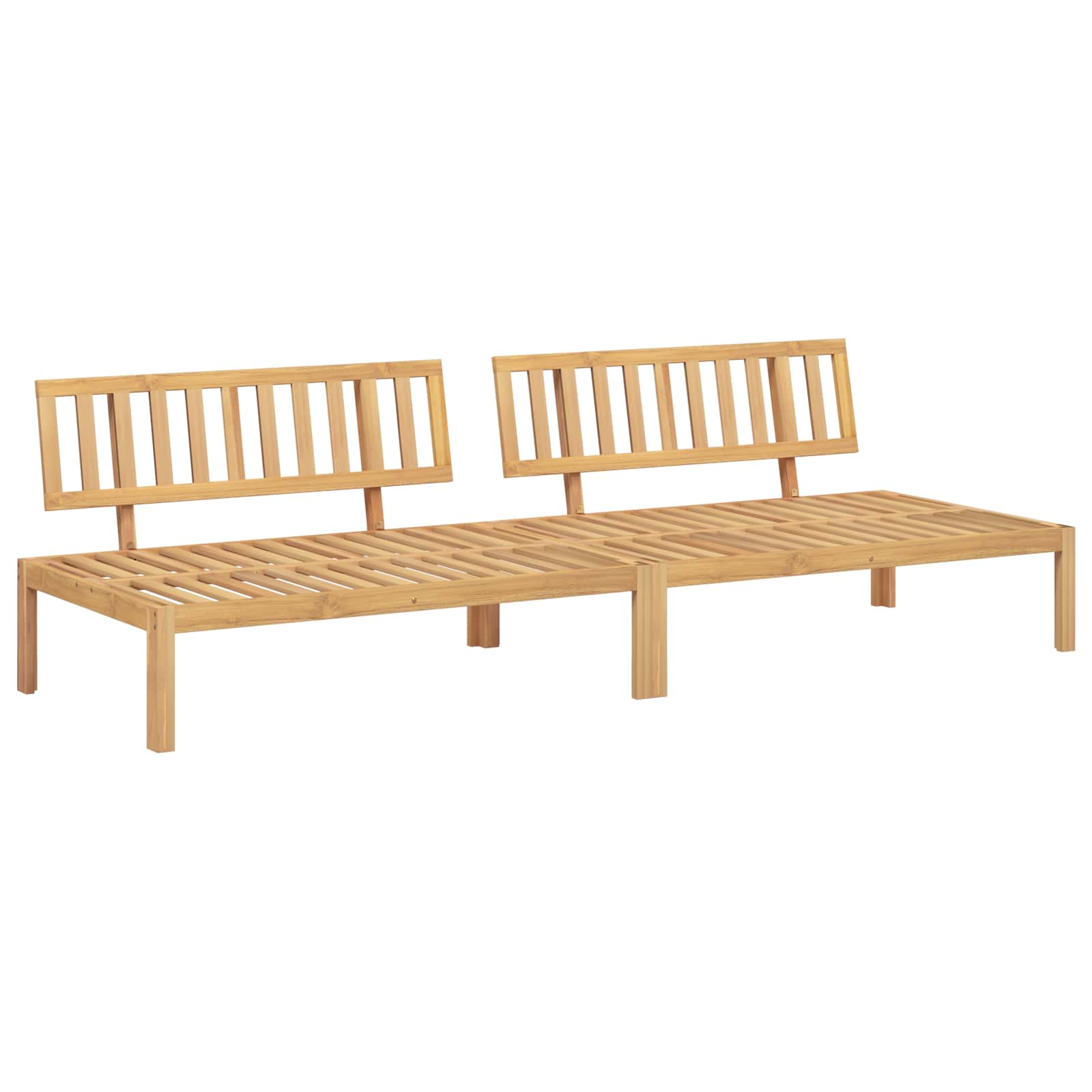 Set sofe Antracit 240 x 92 x 69 cm Čvrsto drvo akacije
