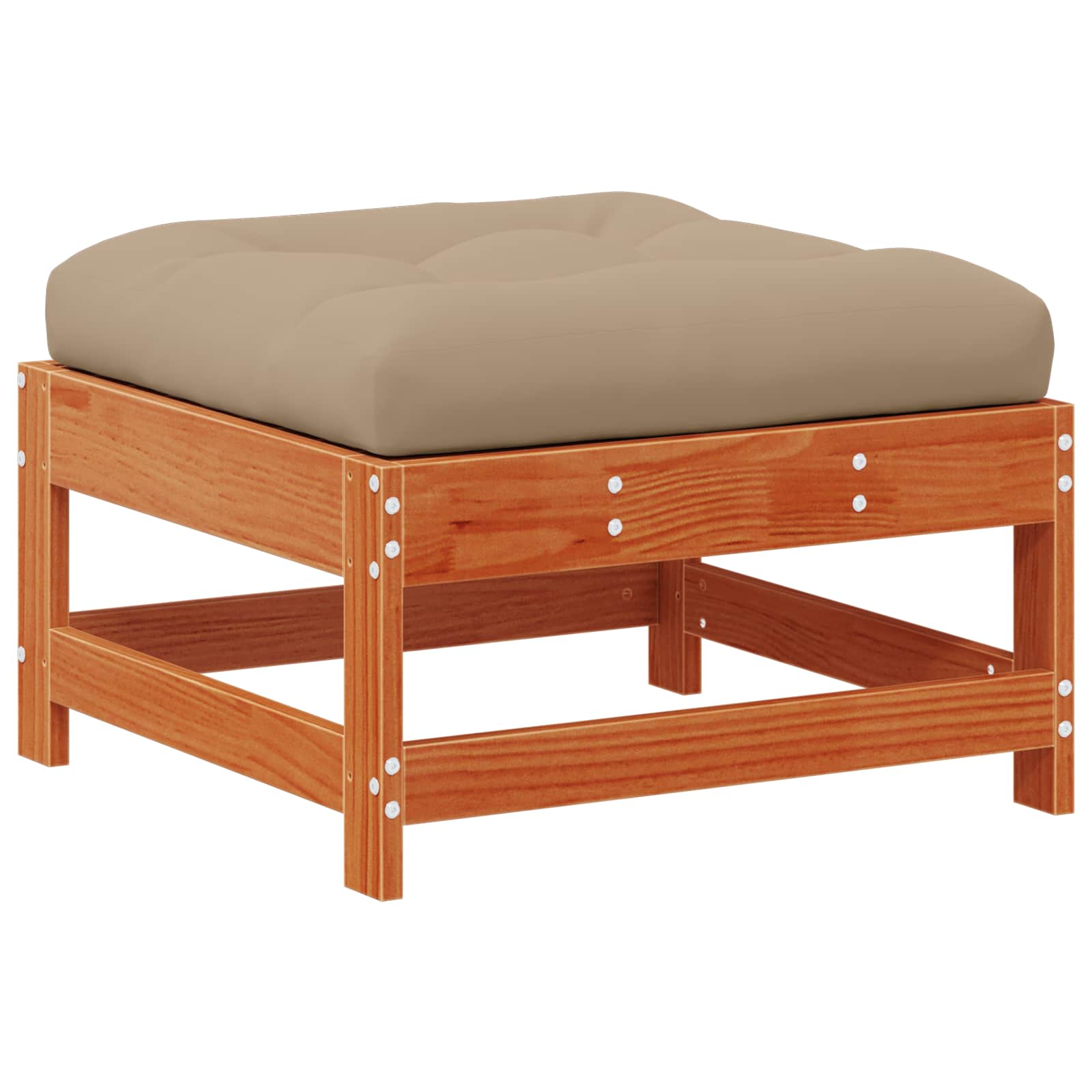 Set lounge namještaja za vrt 7 pcs Voštanosmeđa